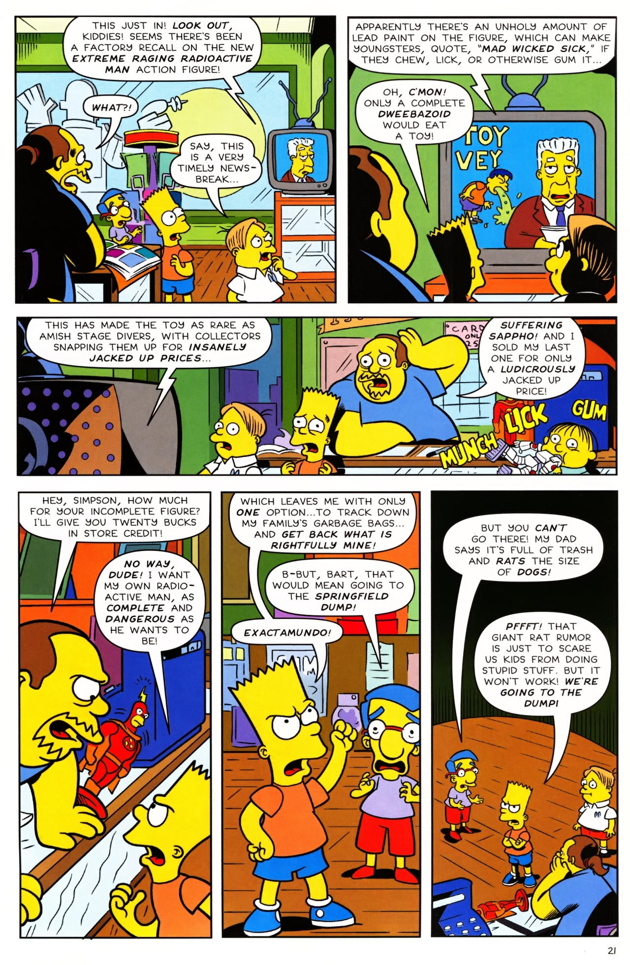 Read online The Simpsons Summer Shindig comic -  Issue #2 - 23