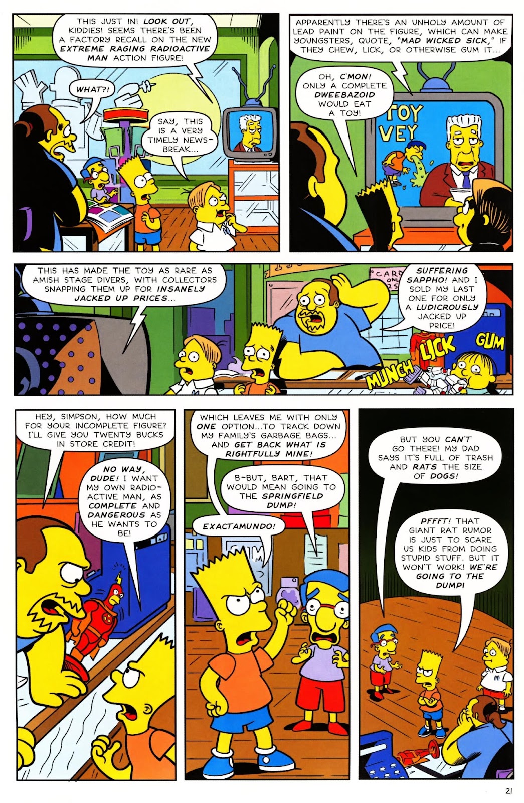 The Simpsons Summer Shindig issue 2 - Page 23
