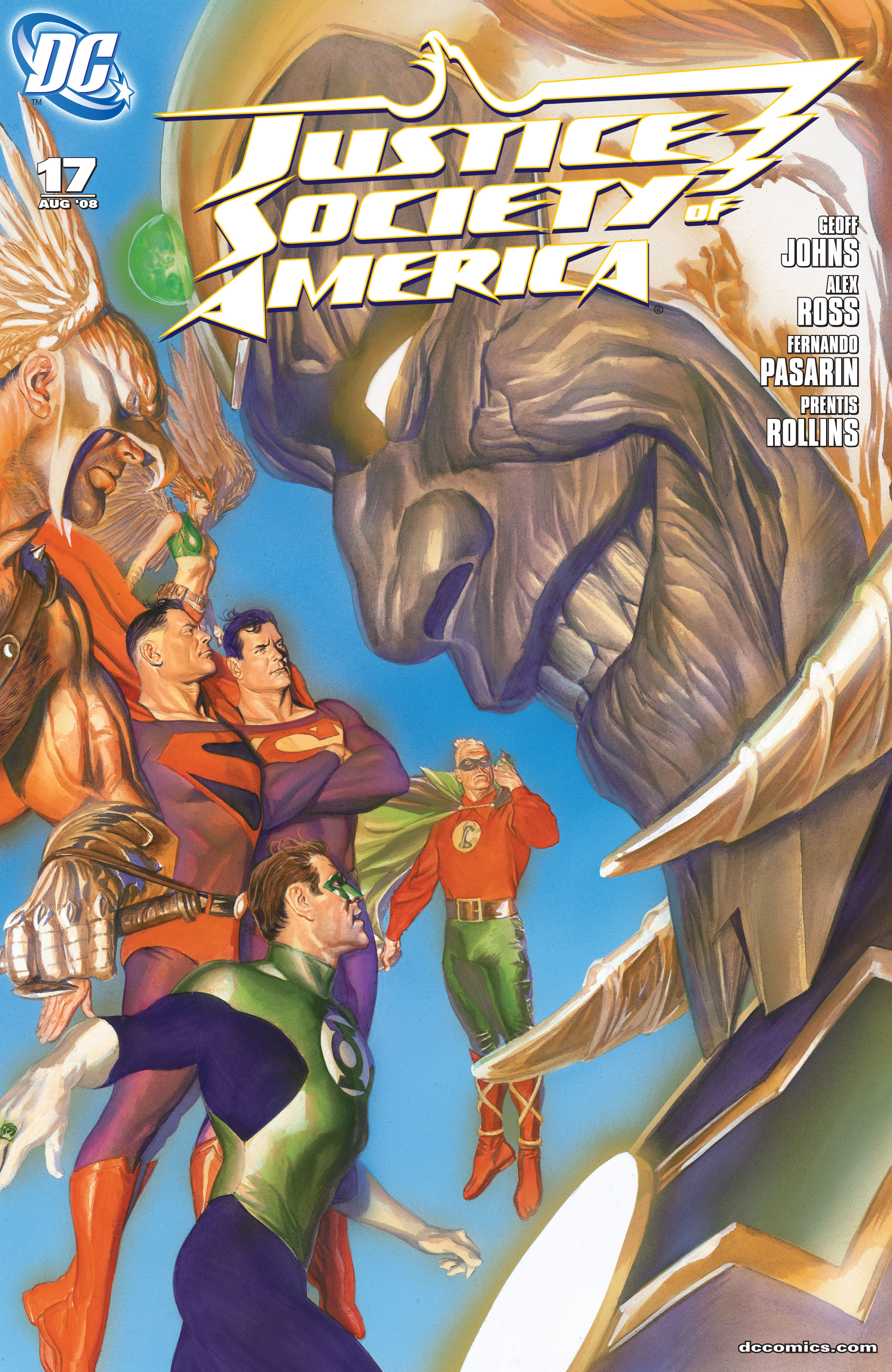 Read online Justice Society of America (2007) comic -  Issue #17 - 1