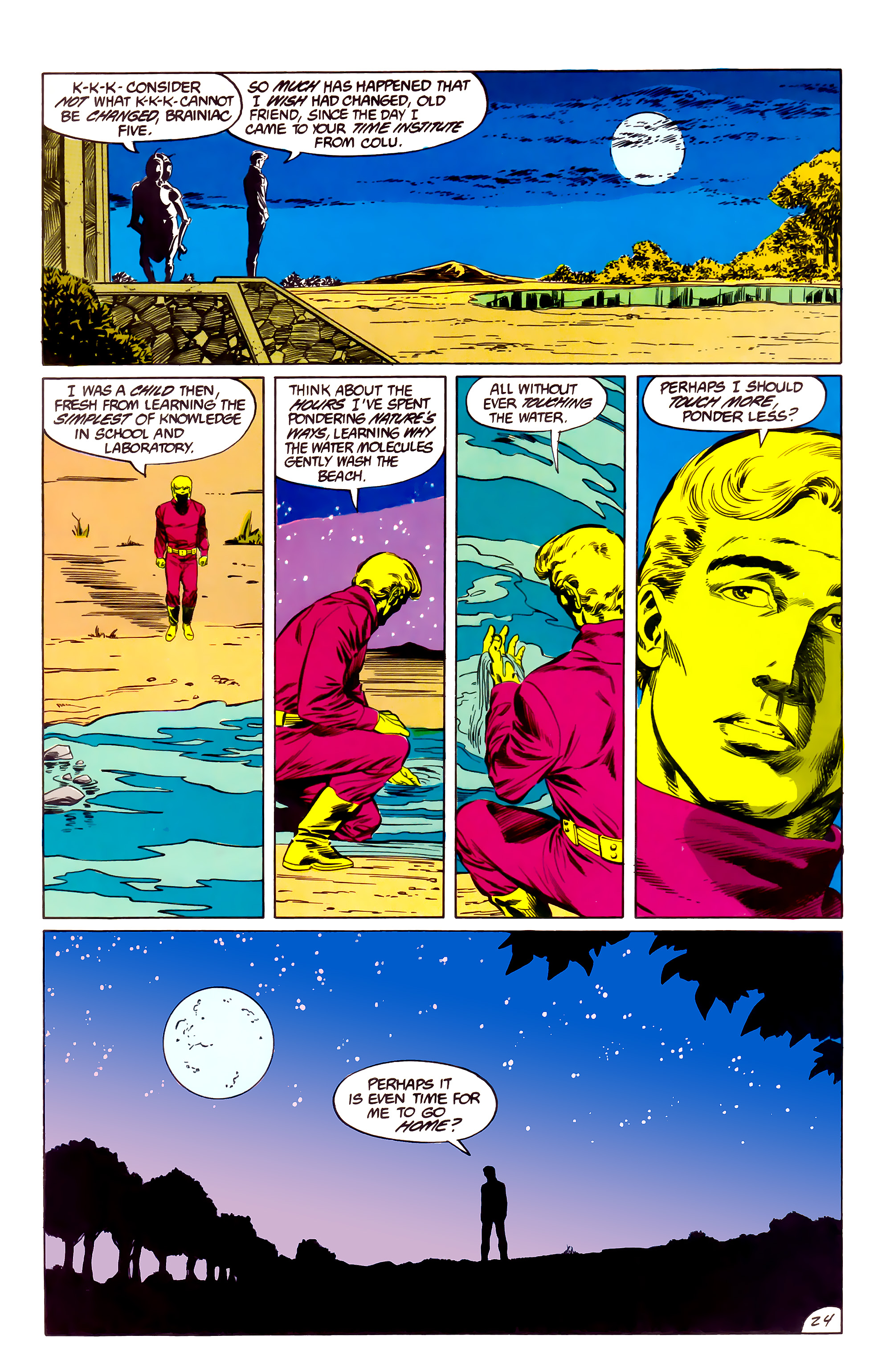 Read online Legion of Super-Heroes (1984) comic -  Issue #36 - 25