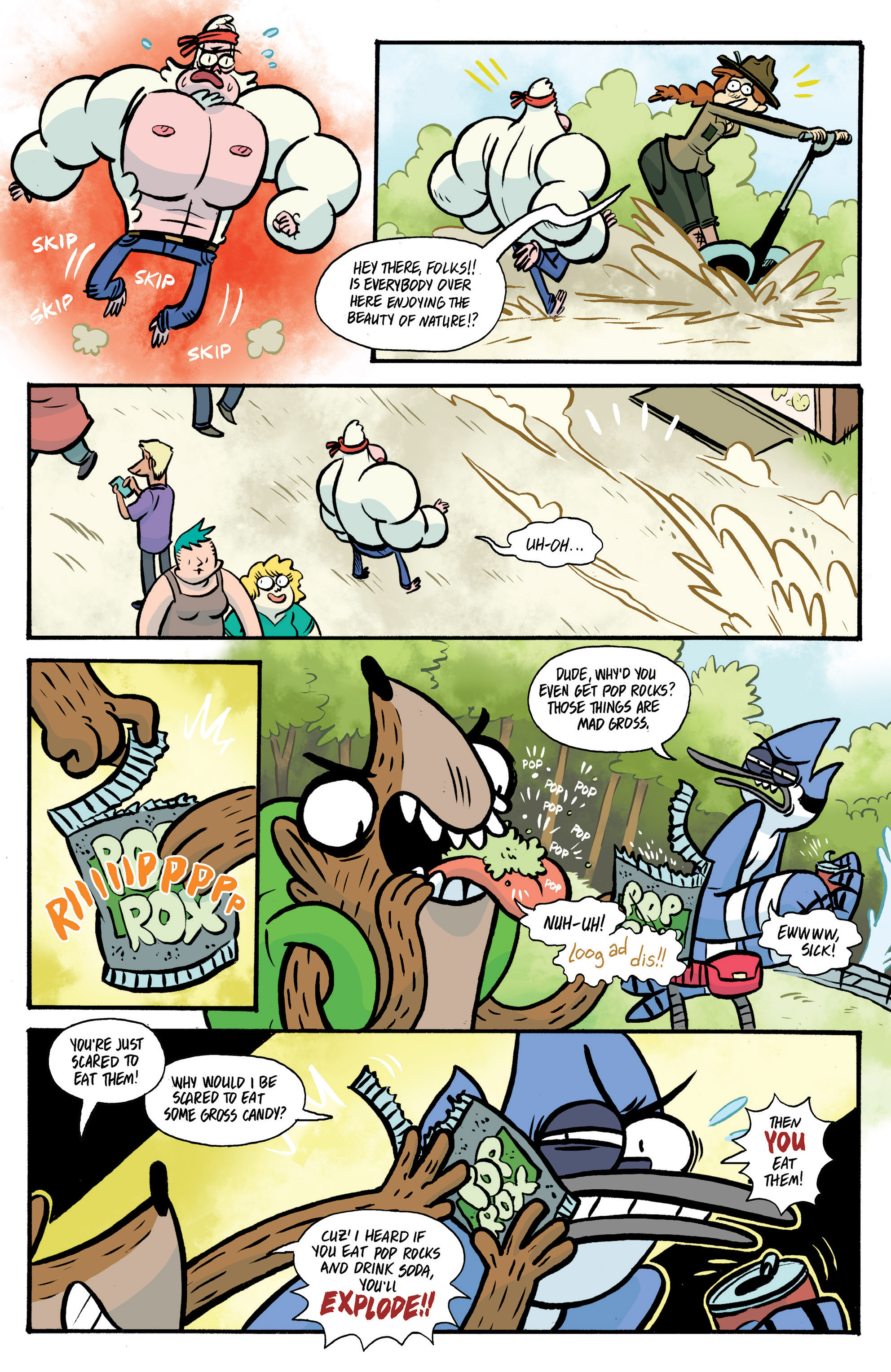 Read online Regular Show: Skips comic -  Issue #2 - 14