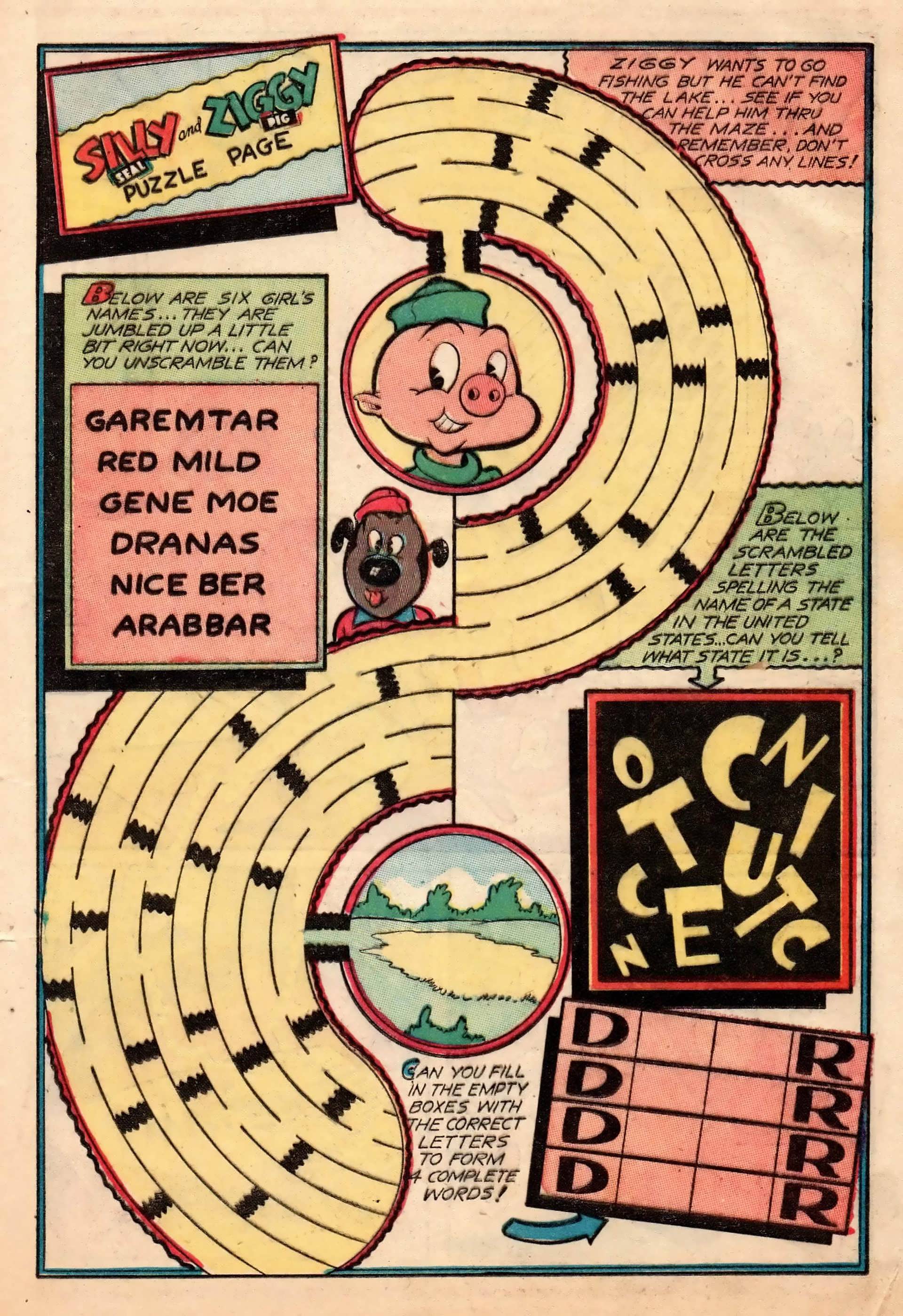 Read online Ziggy Pig-Silly Seal Comics (1944) comic -  Issue #2 - 33