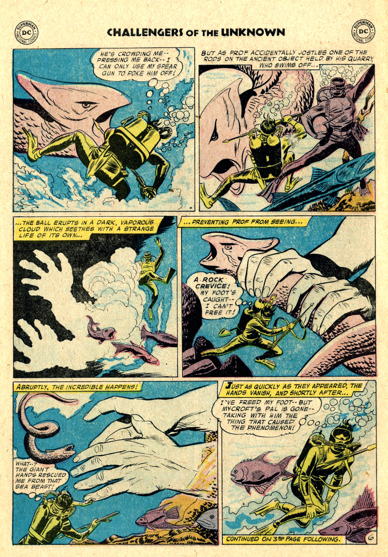 Challengers of the Unknown (1958) Issue #3 #3 - English 8