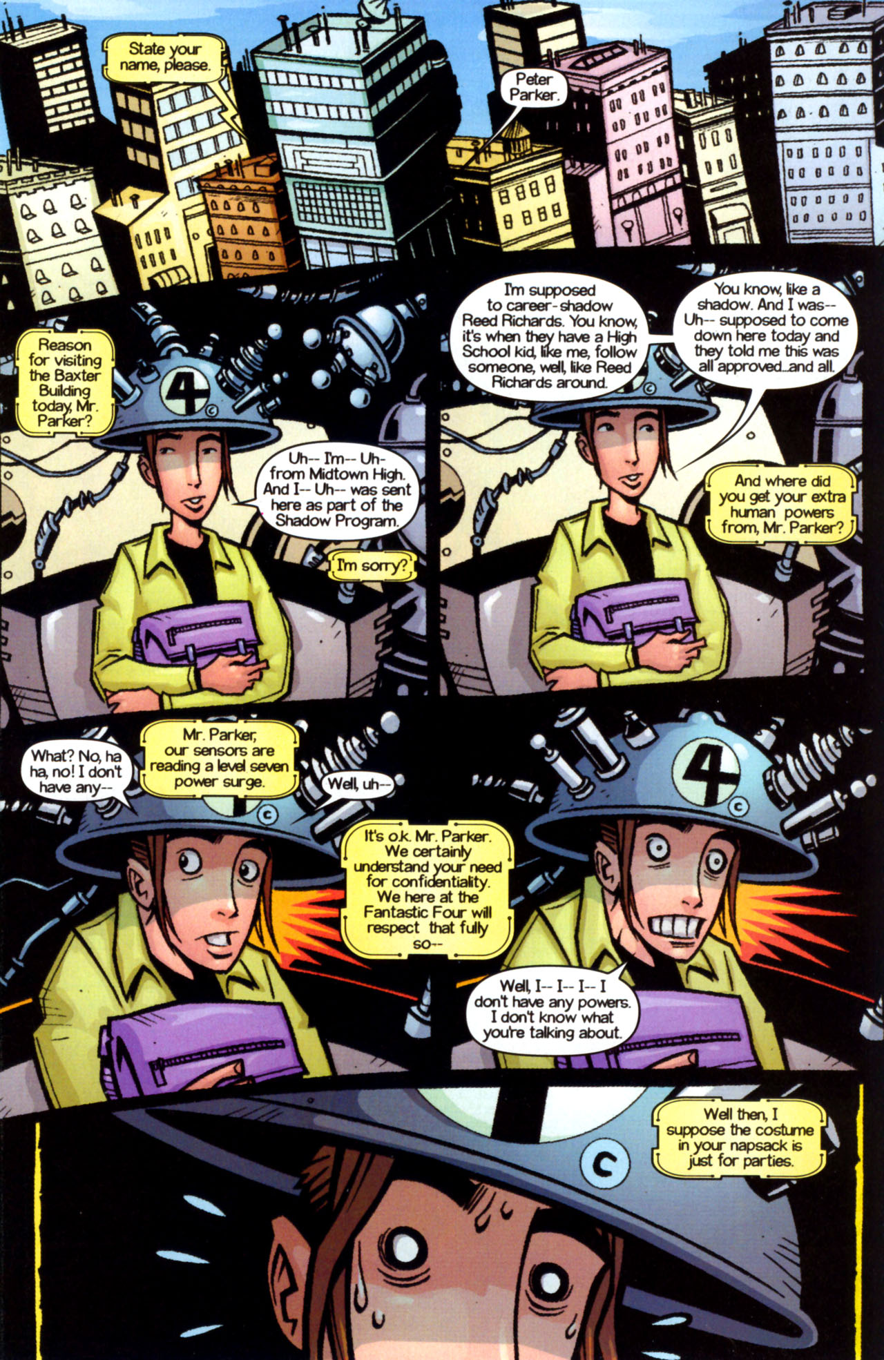 Read online Ultimate Marvel Team-Up comic -  Issue #9 - 3