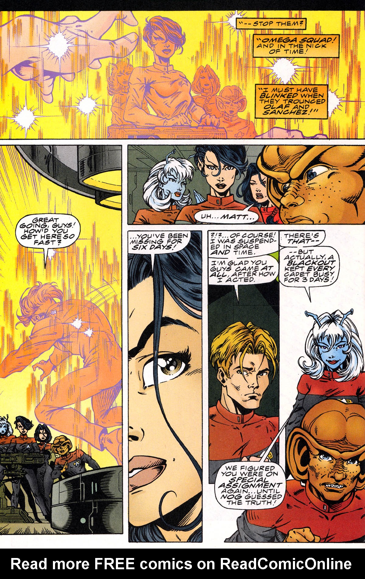 Read online Star Trek: Starfleet Academy (1996) comic -  Issue #3 - 27