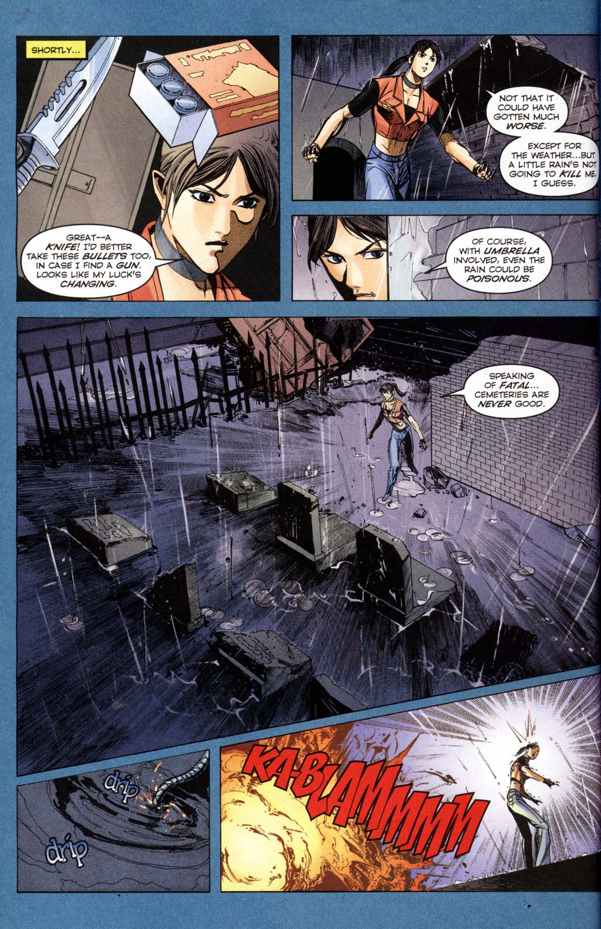 Read online Resident Evil Code: Veronica comic -  Issue #1 - 17