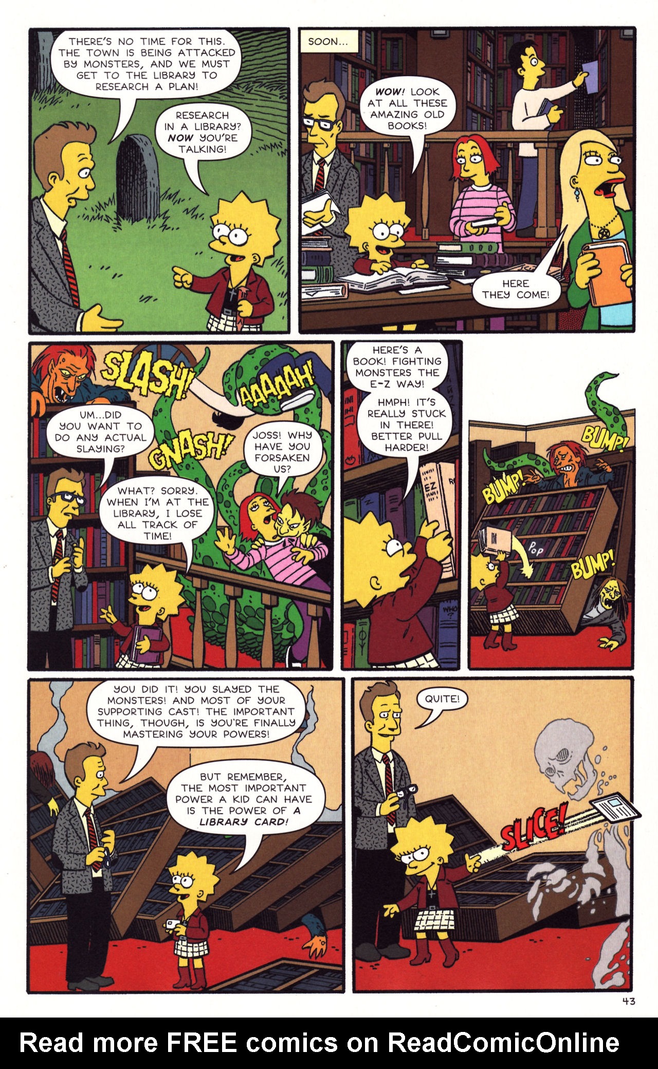 Read online Treehouse of Horror comic -  Issue #13 - 44