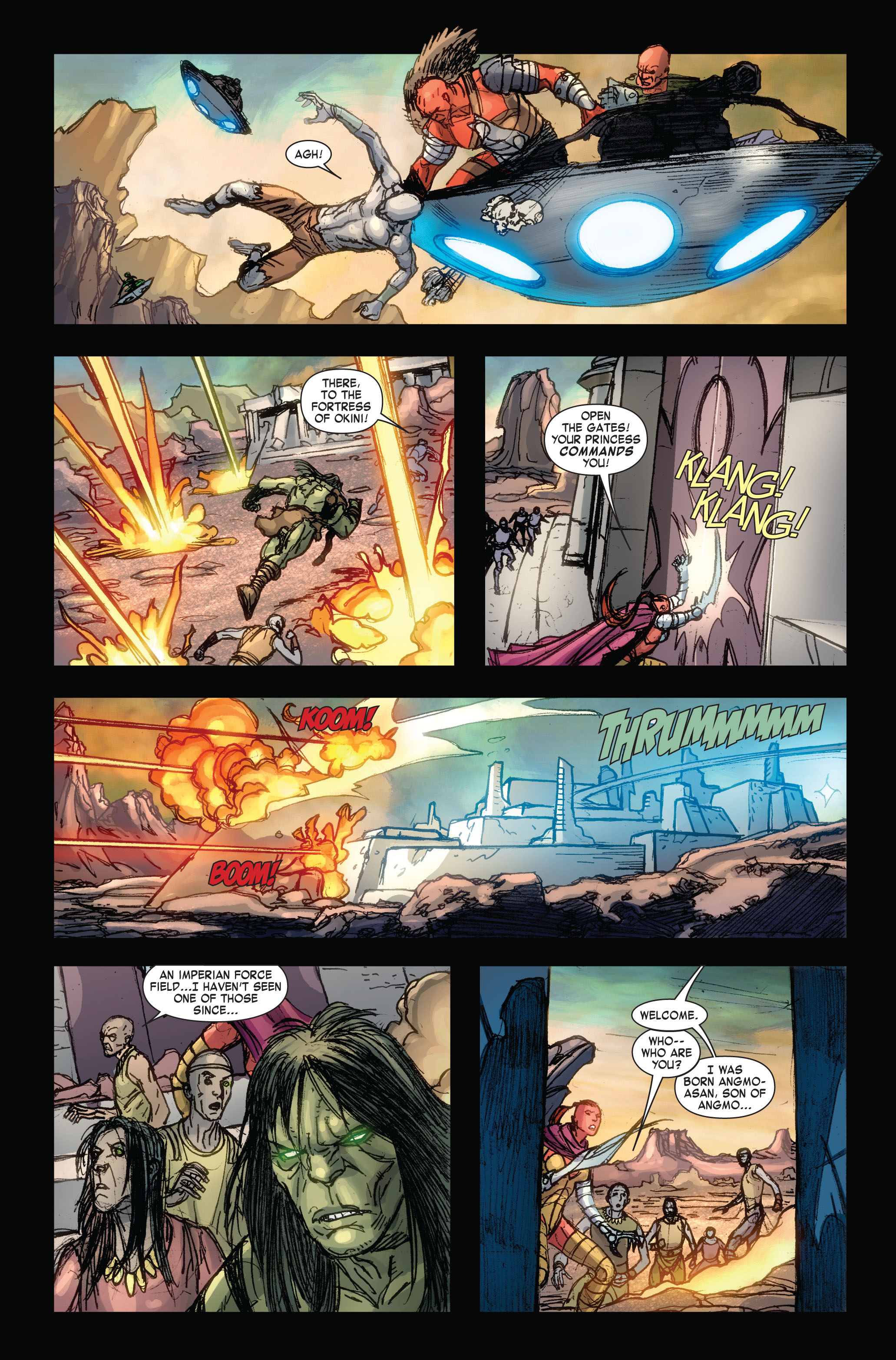 Read online Skaar: Son of Hulk comic -  Issue #6 - 13