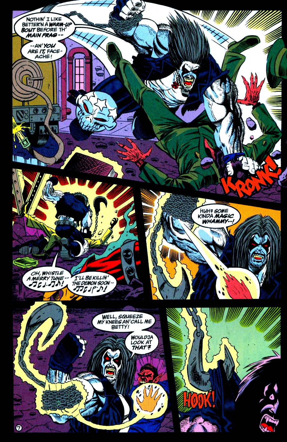 Read online The Demon (1990) comic -  Issue #33 - 8