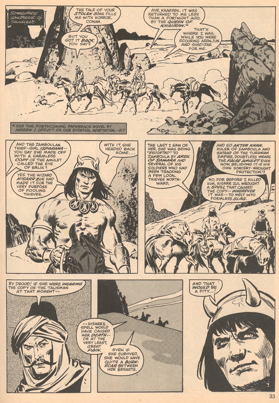 Read online The Savage Sword Of Conan comic -  Issue #56 - 33