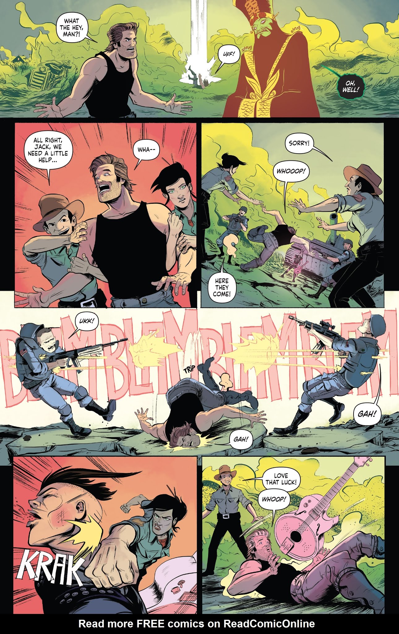 Read online Big Trouble in Little China/Escape From New York comic -  Issue #Big Trouble in Little China / Escape from New York _TPB - 133