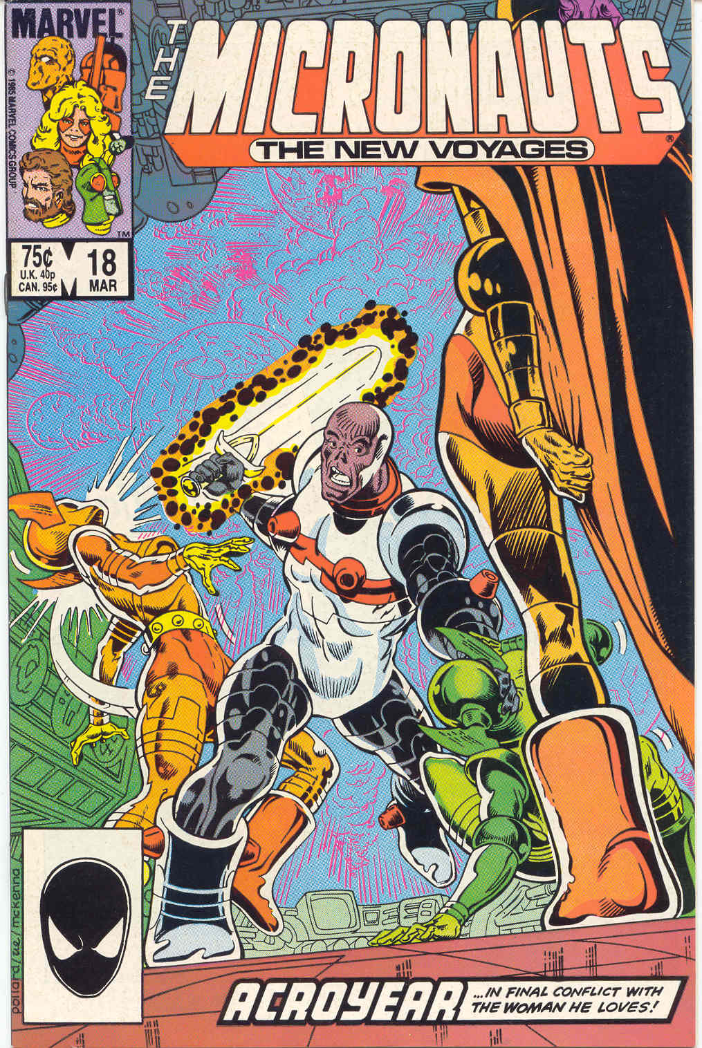 Read online Micronauts: The New Voyages comic -  Issue #18 - 1