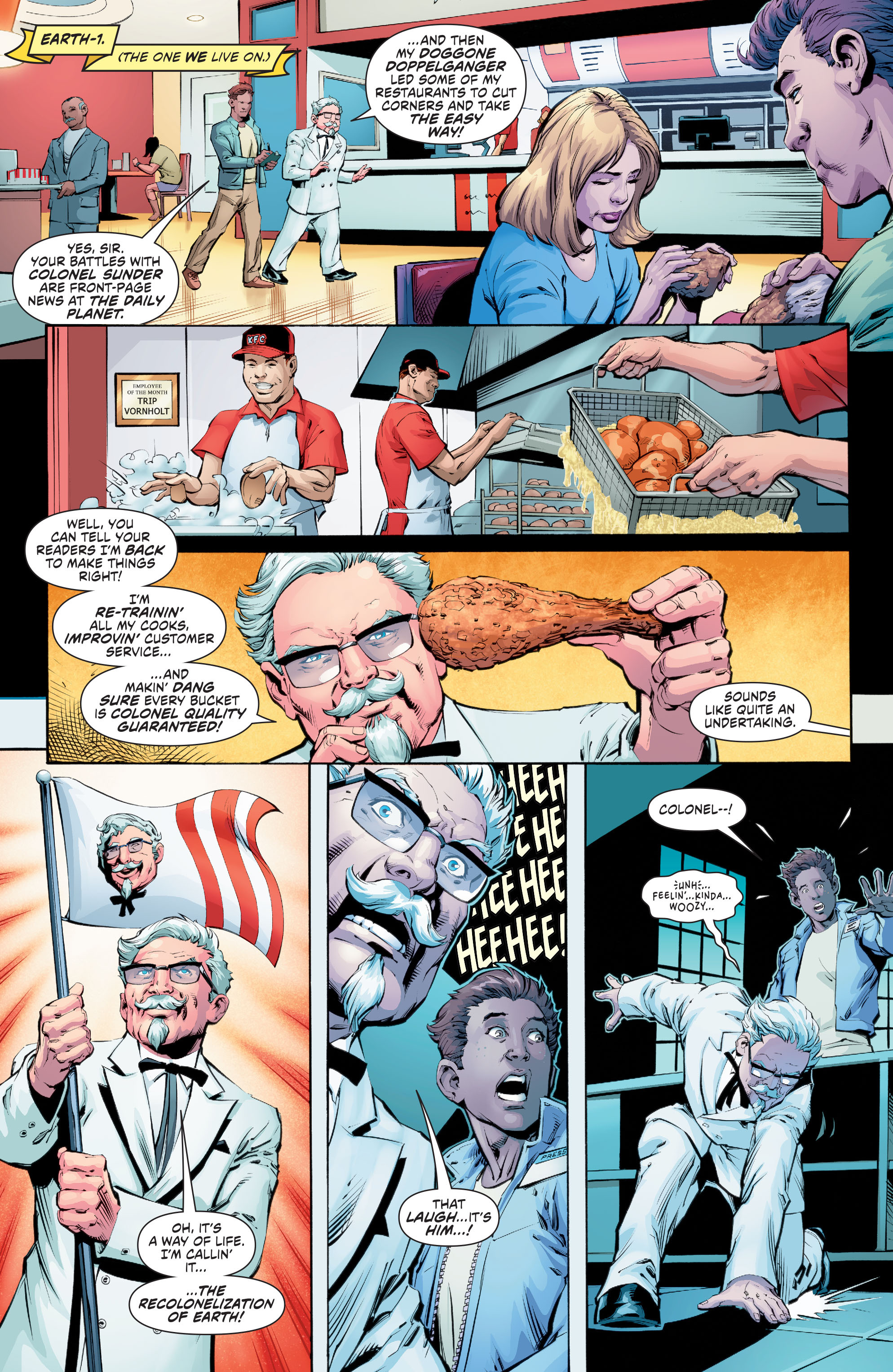Read online KFC: Crisis of Infinite Colonels comic -  Issue # Full - 4
