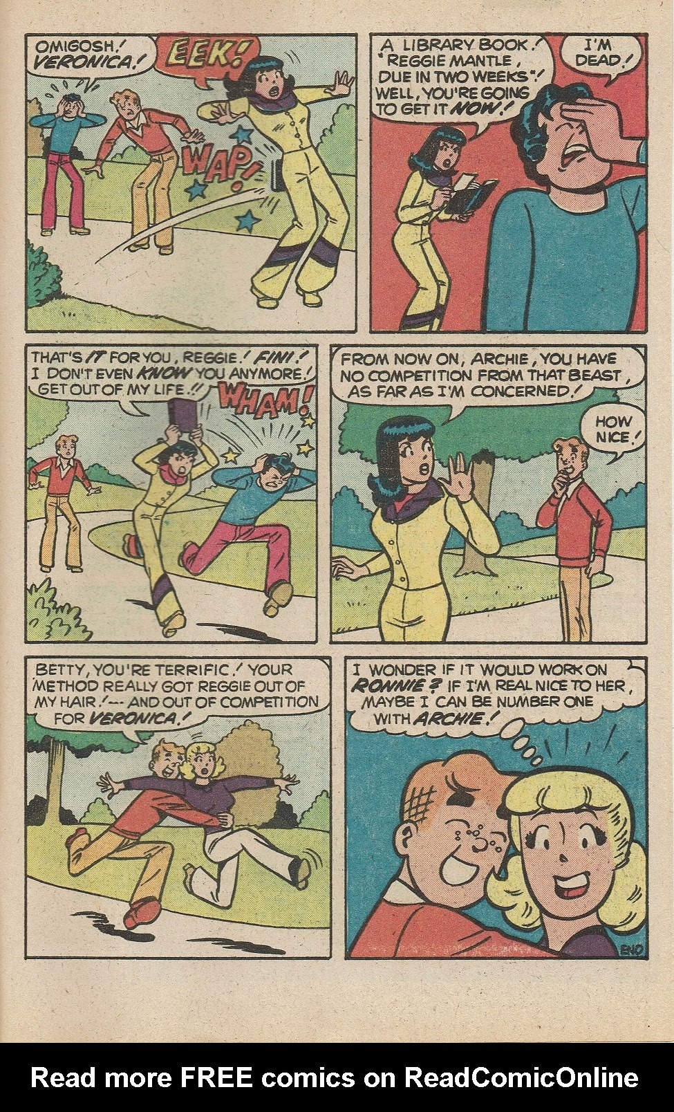Read online Reggie and Me (1966) comic -  Issue #121 - 33