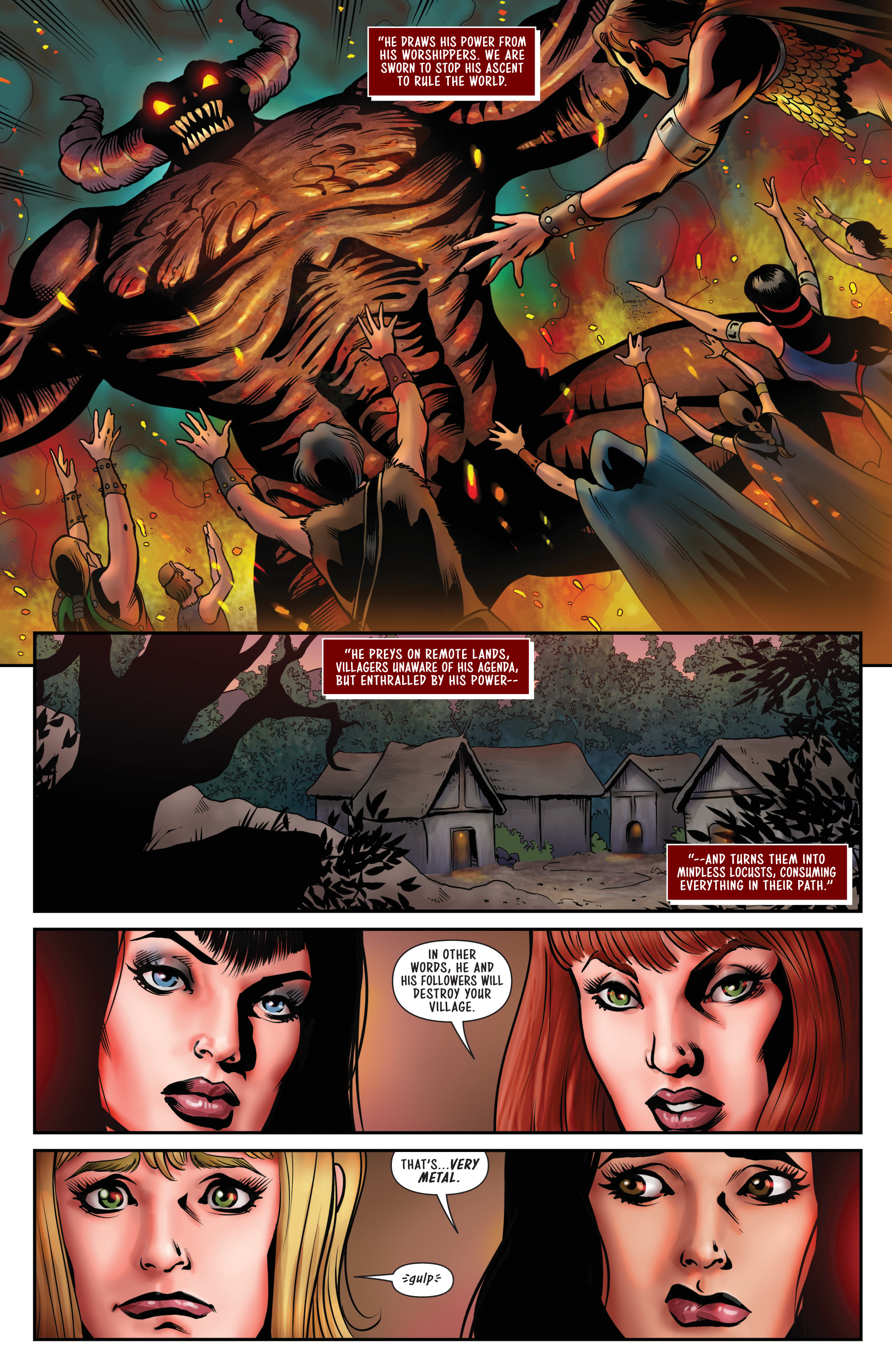 Read online Red Sonja and Vampirella Meet Betty and Veronica comic -  Issue #2 - 13