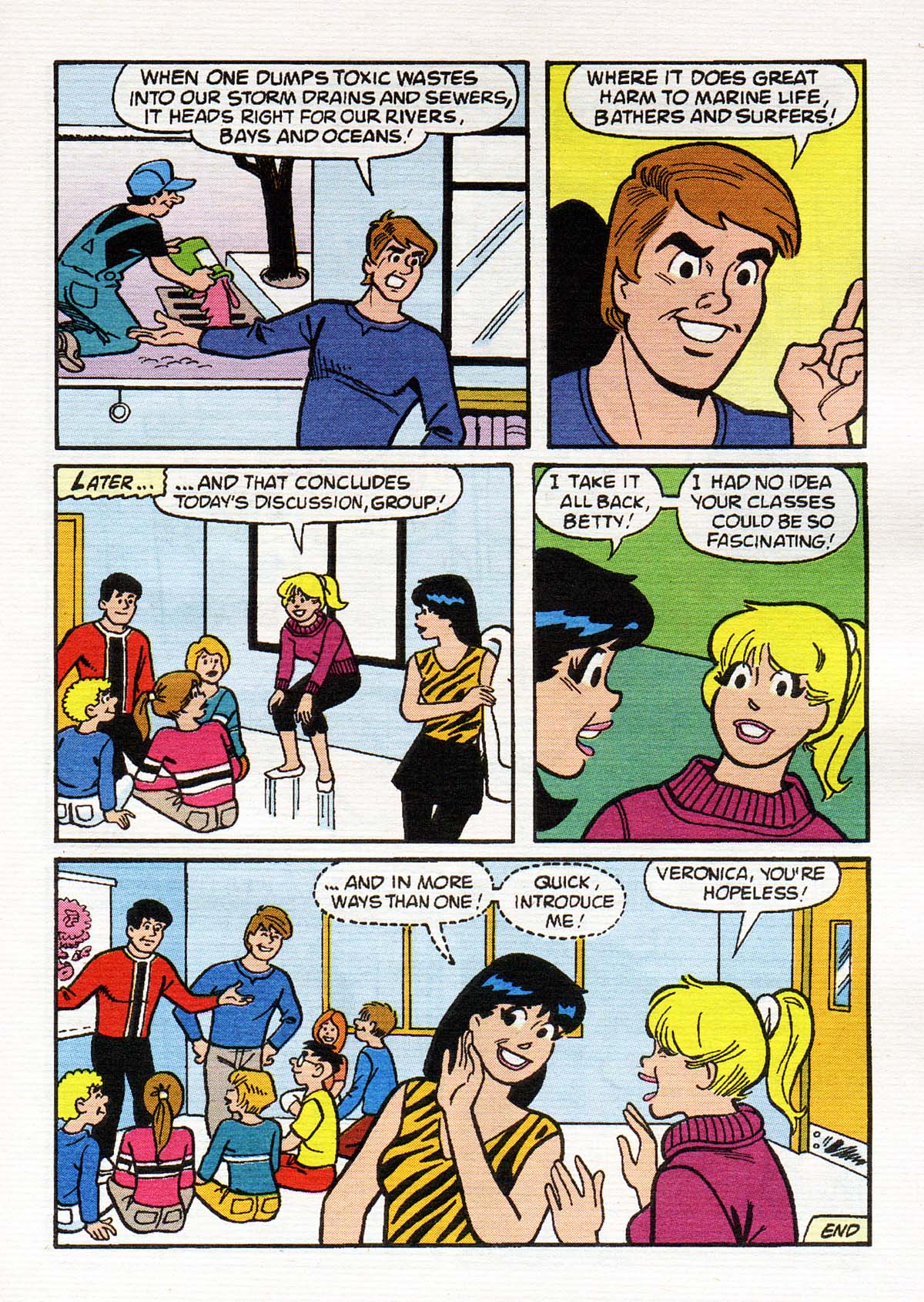 Read online Betty and Veronica Digest Magazine comic -  Issue #147 - 52
