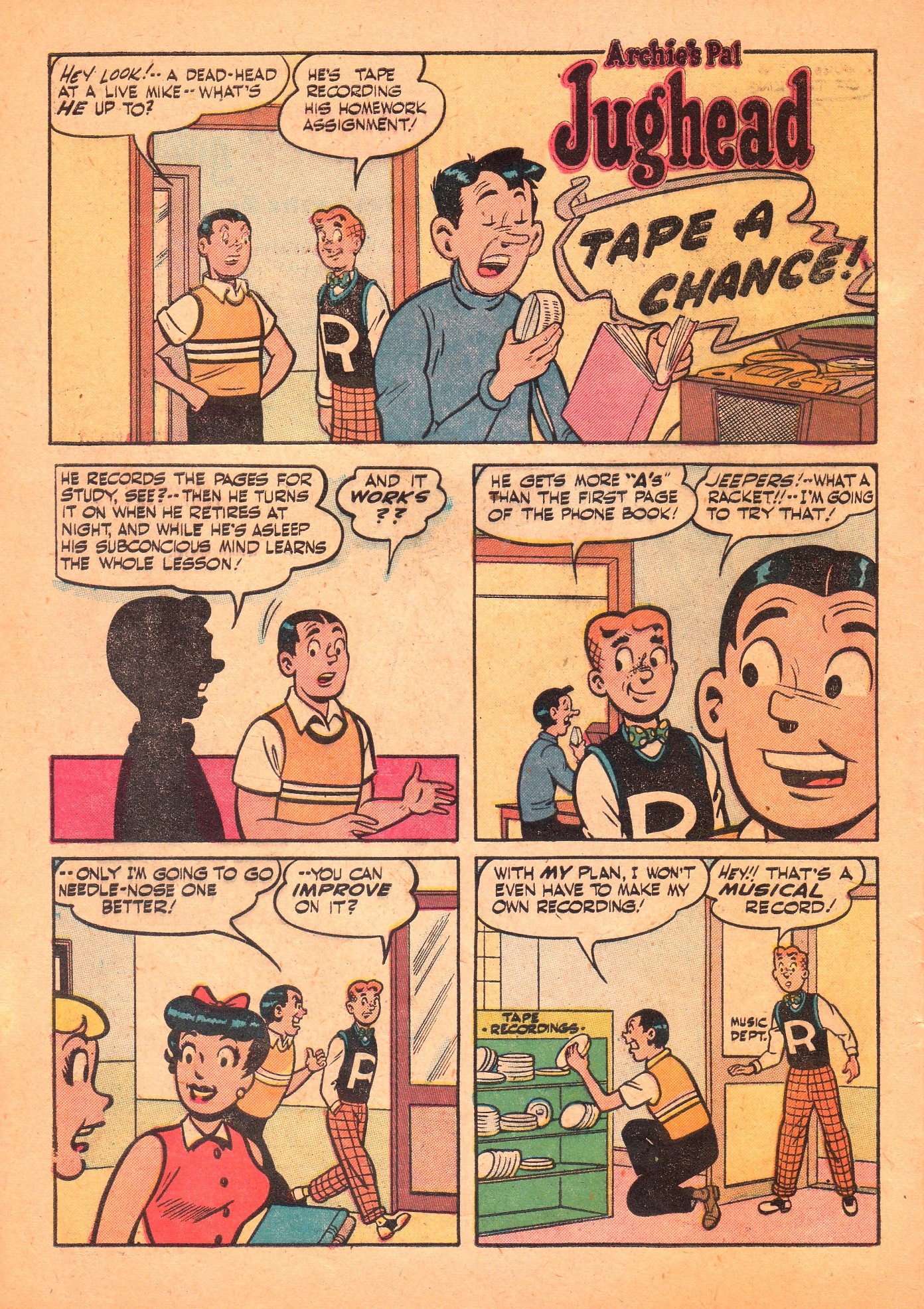 Read online Archie's Pal Jughead comic -  Issue #22 - 28