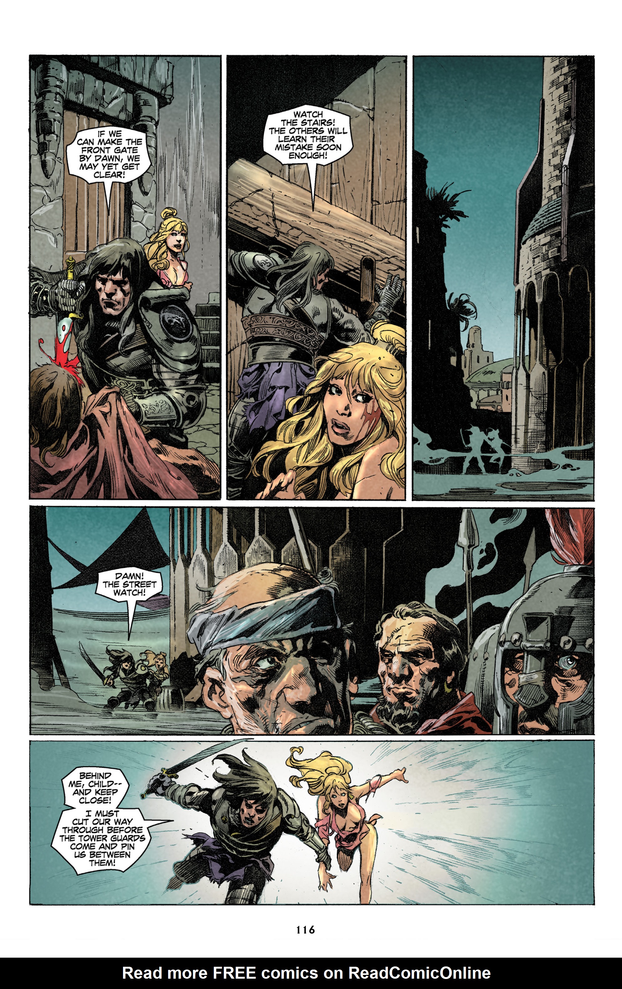 Read online King Conan: The Hour of the Dragon comic -  Issue # _TPB - 116