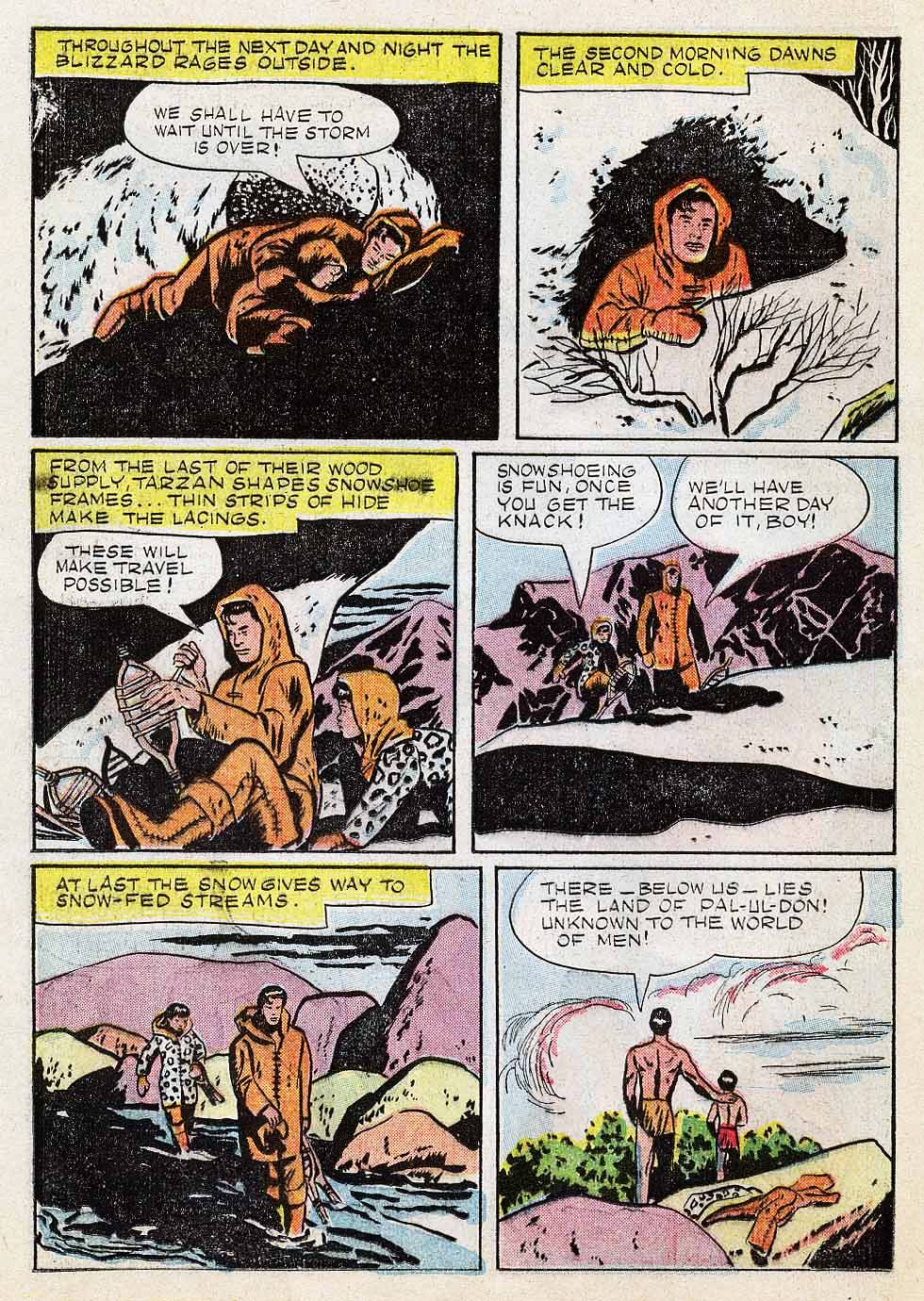 Read online Tarzan (1948) comic -  Issue #6 - 20