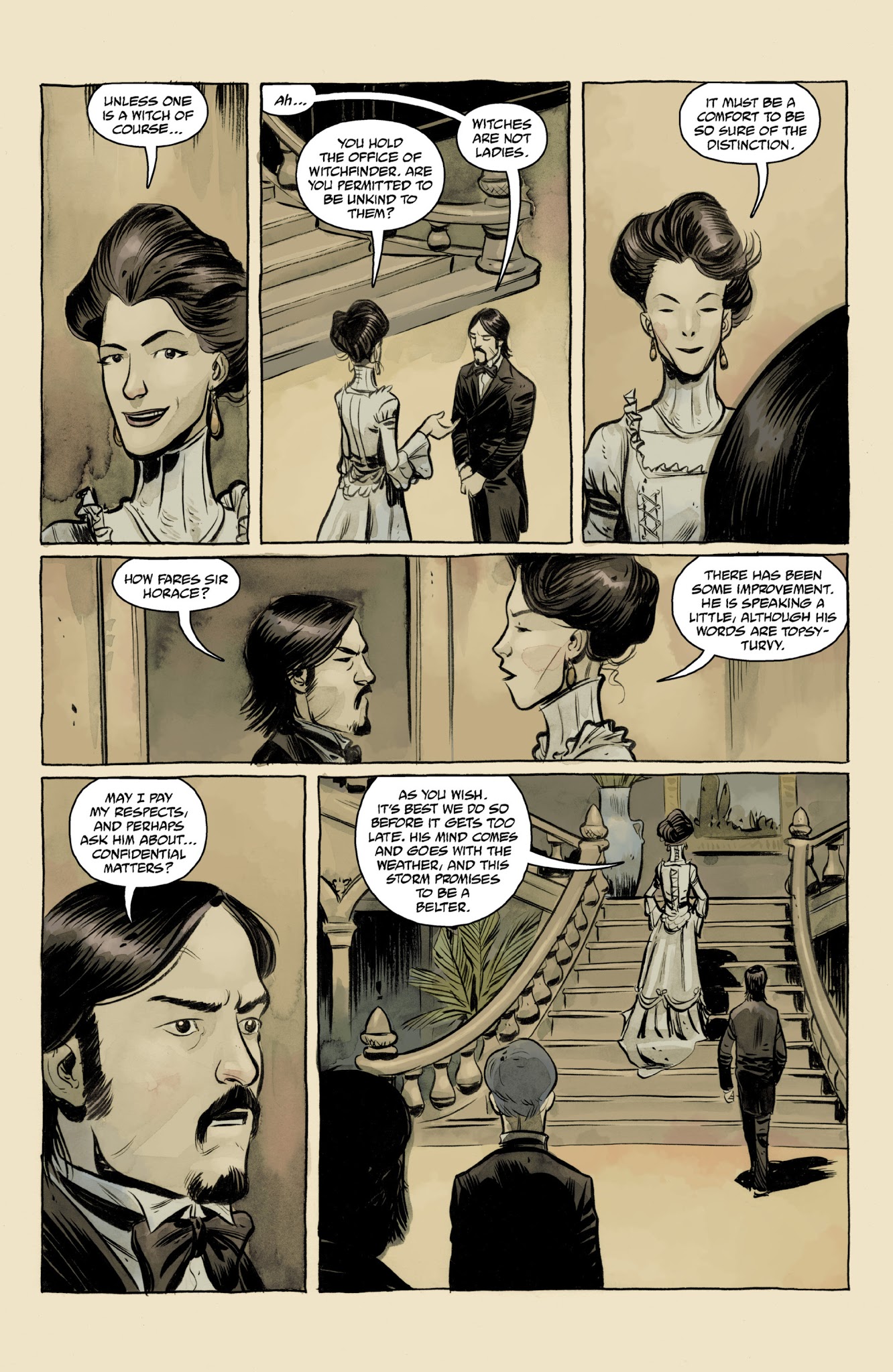 Read online Sir Edward Grey, Witchfinder: The Mysteries of Unland comic -  Issue # TPB - 65