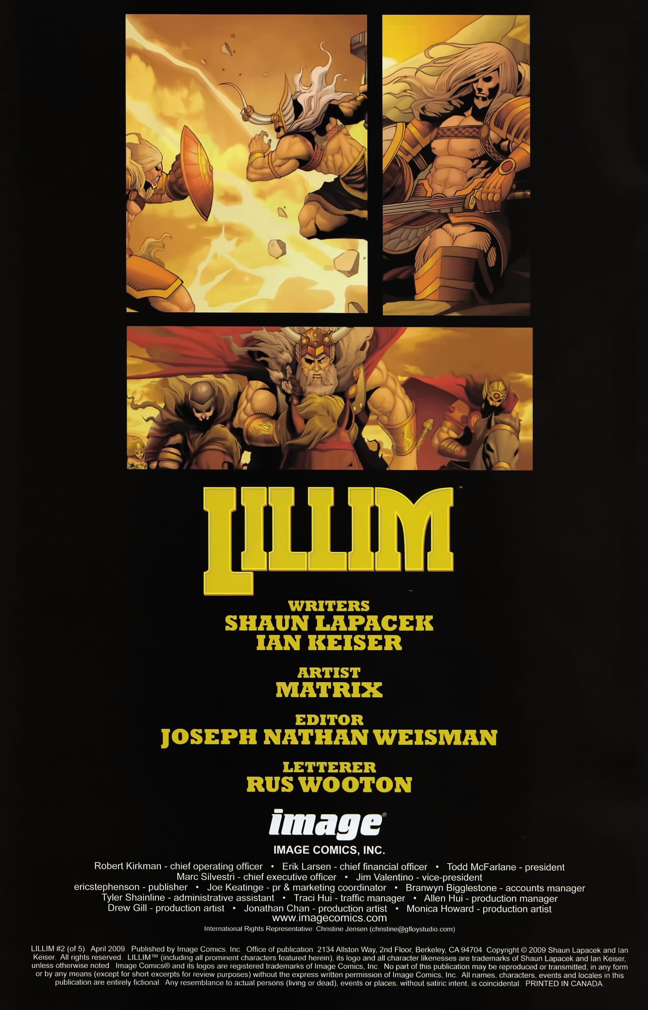 Read online Lillim comic -  Issue #2 - 2