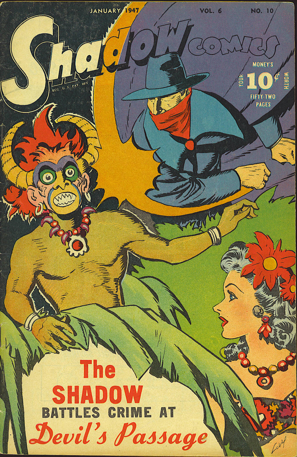 Read online Shadow Comics comic -  Issue #70 - 1