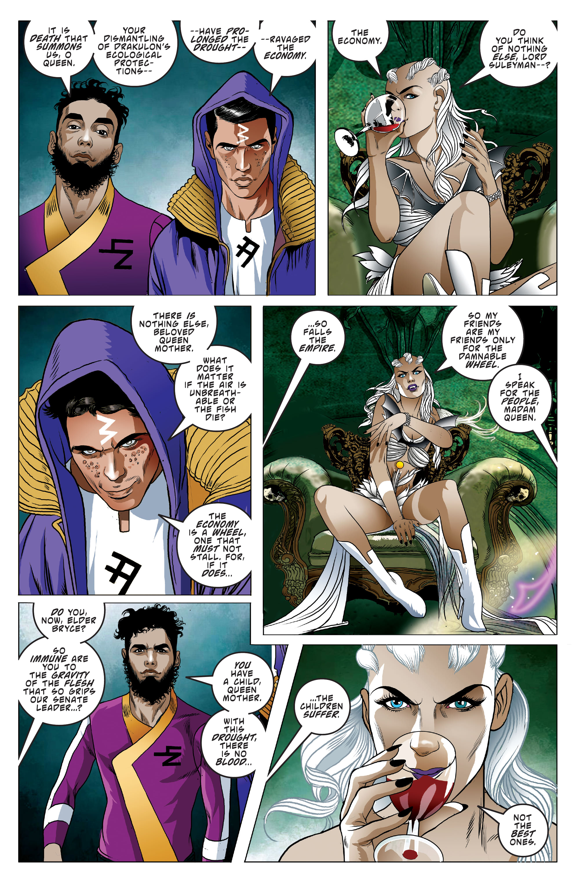 Read online Vampirella: Year One comic -  Issue #1 - 11