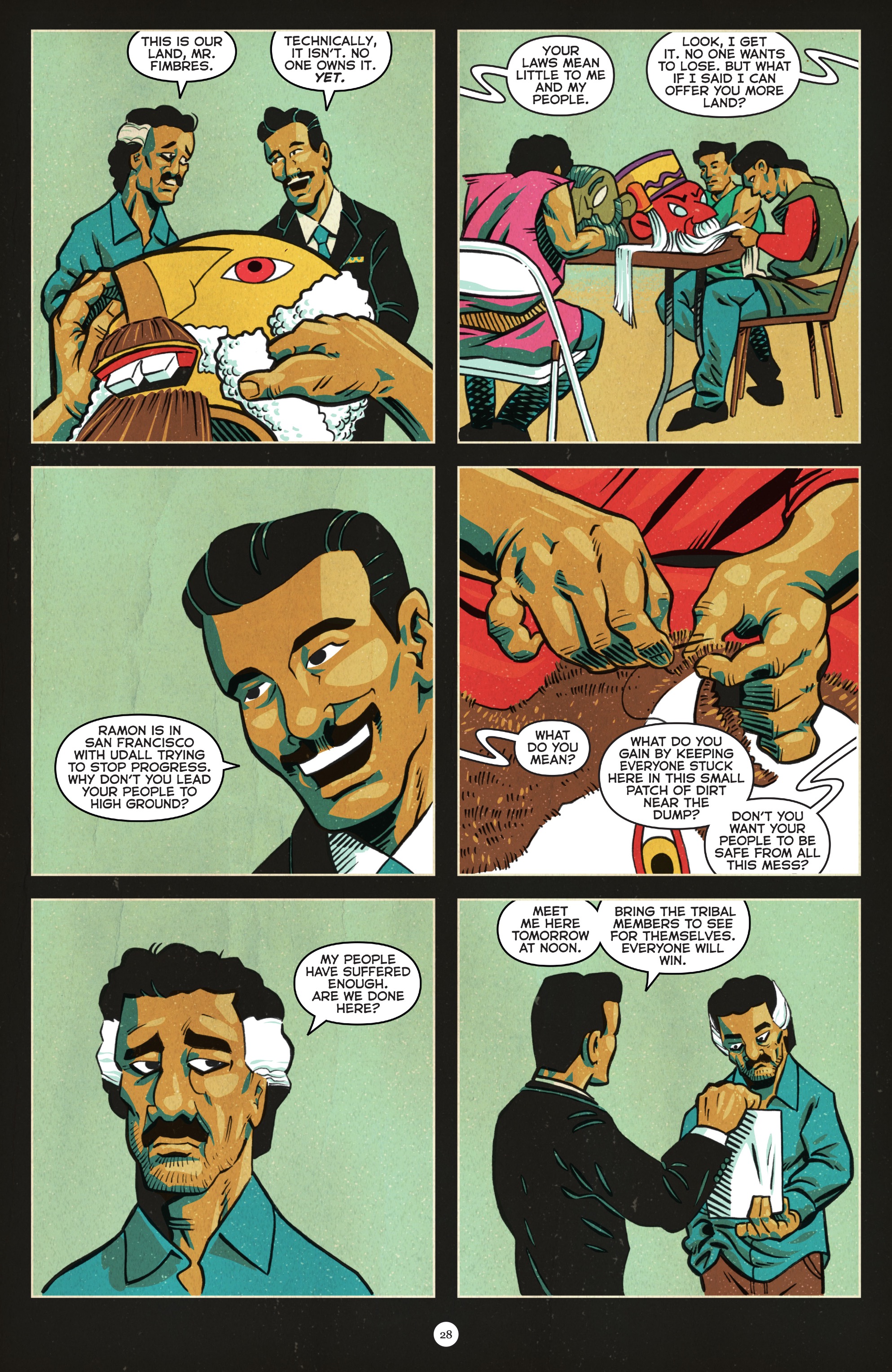 Read online La Voz De M.A.Y.O.: Tata Rambo comic -  Issue # TPB 1 - 35