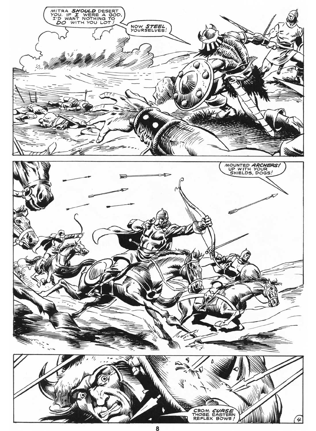 Read online The Savage Sword Of Conan comic -  Issue #159 - 9