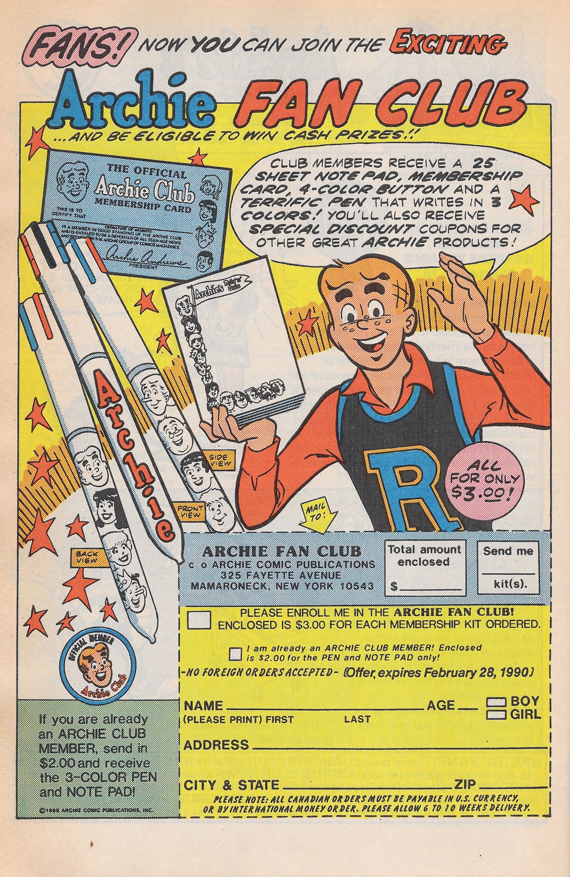 Read online Archie's Pals 'N' Gals (1952) comic -  Issue #211 - 28
