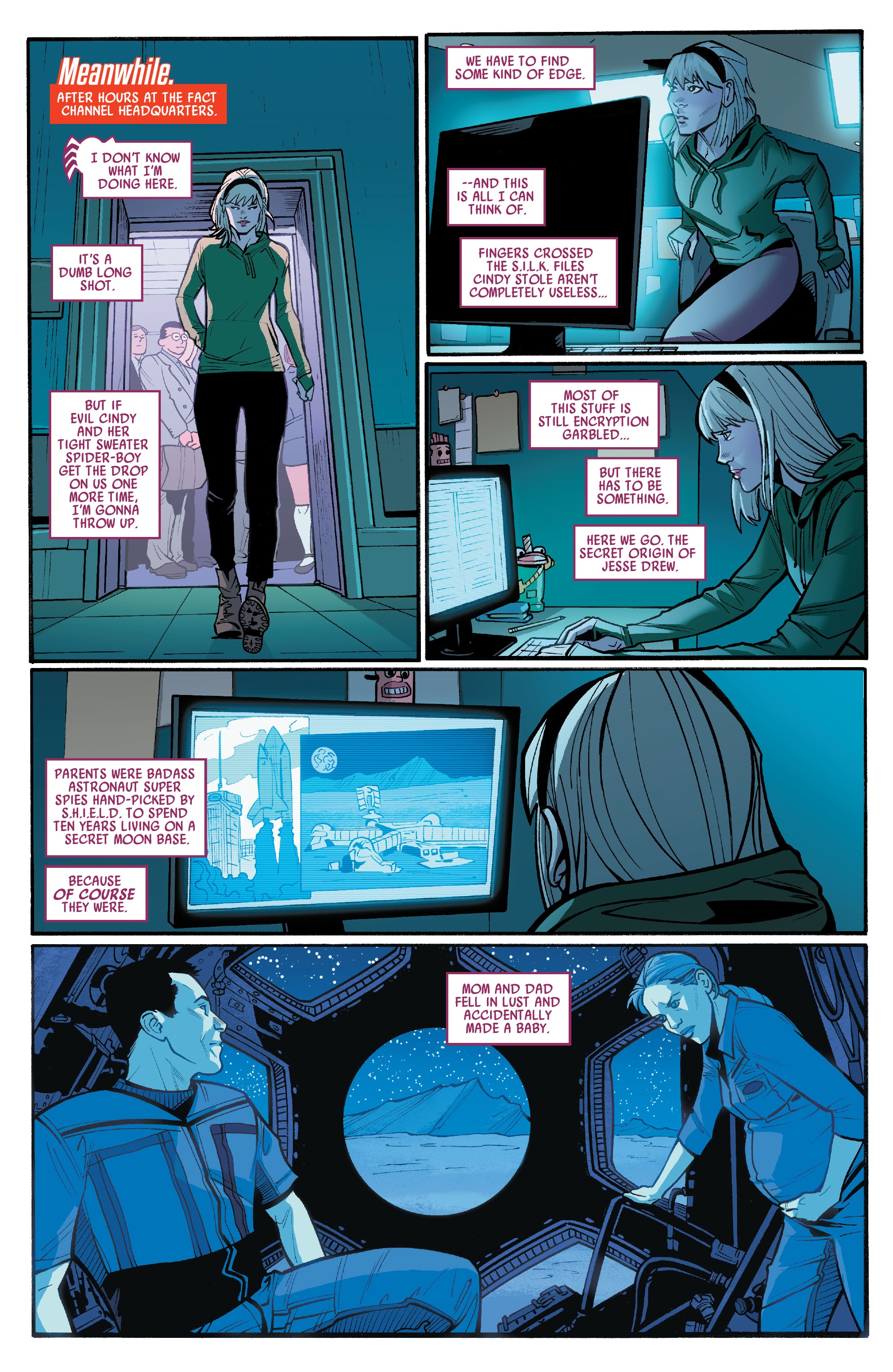 Read online Silk: Out of the Spider-Verse comic -  Issue # TPB 2 (Part 3) - 61