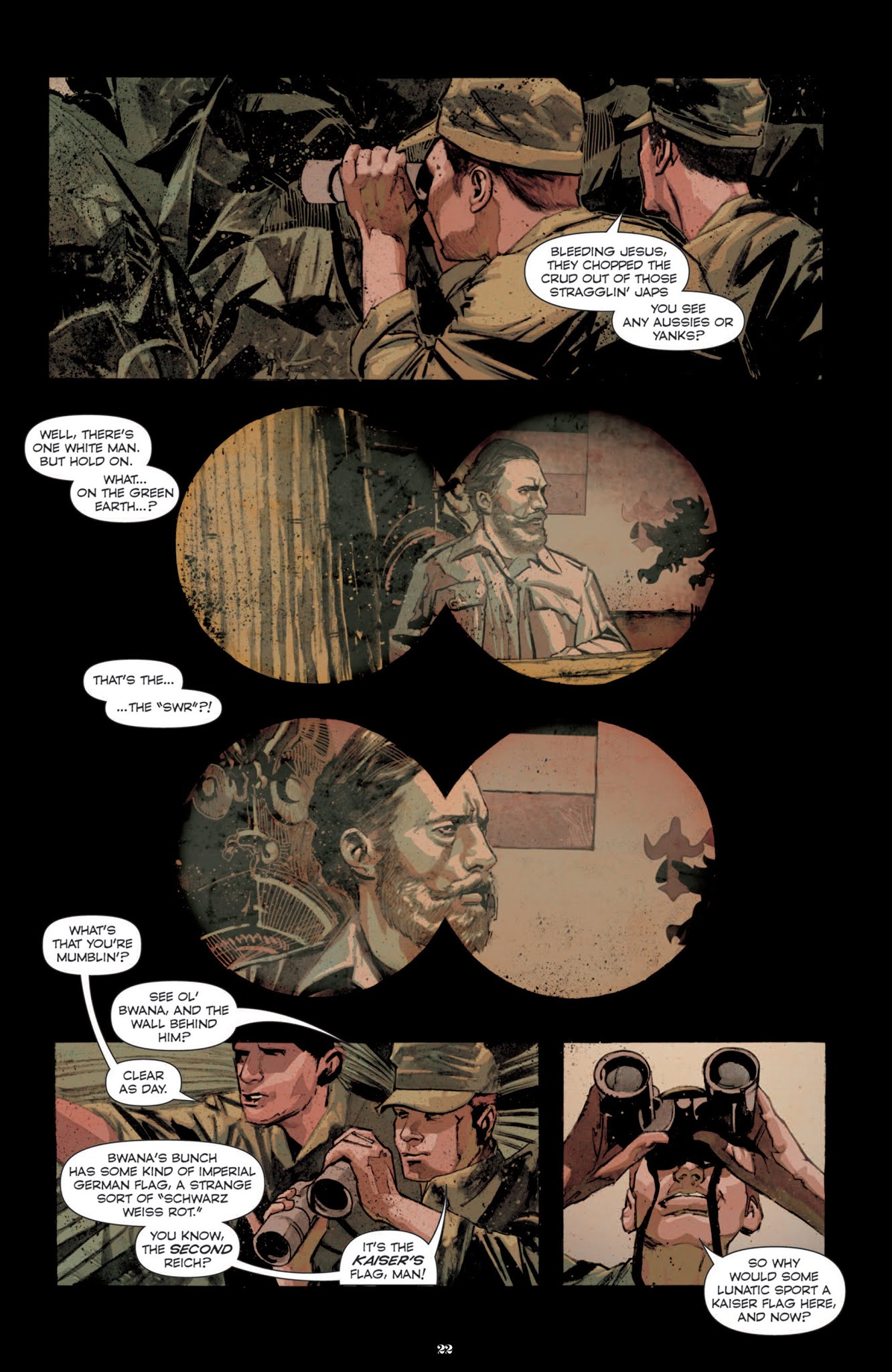 Read online Fever Ridge: A Tale of MacArthur's Jungle War comic -  Issue #3 - 22