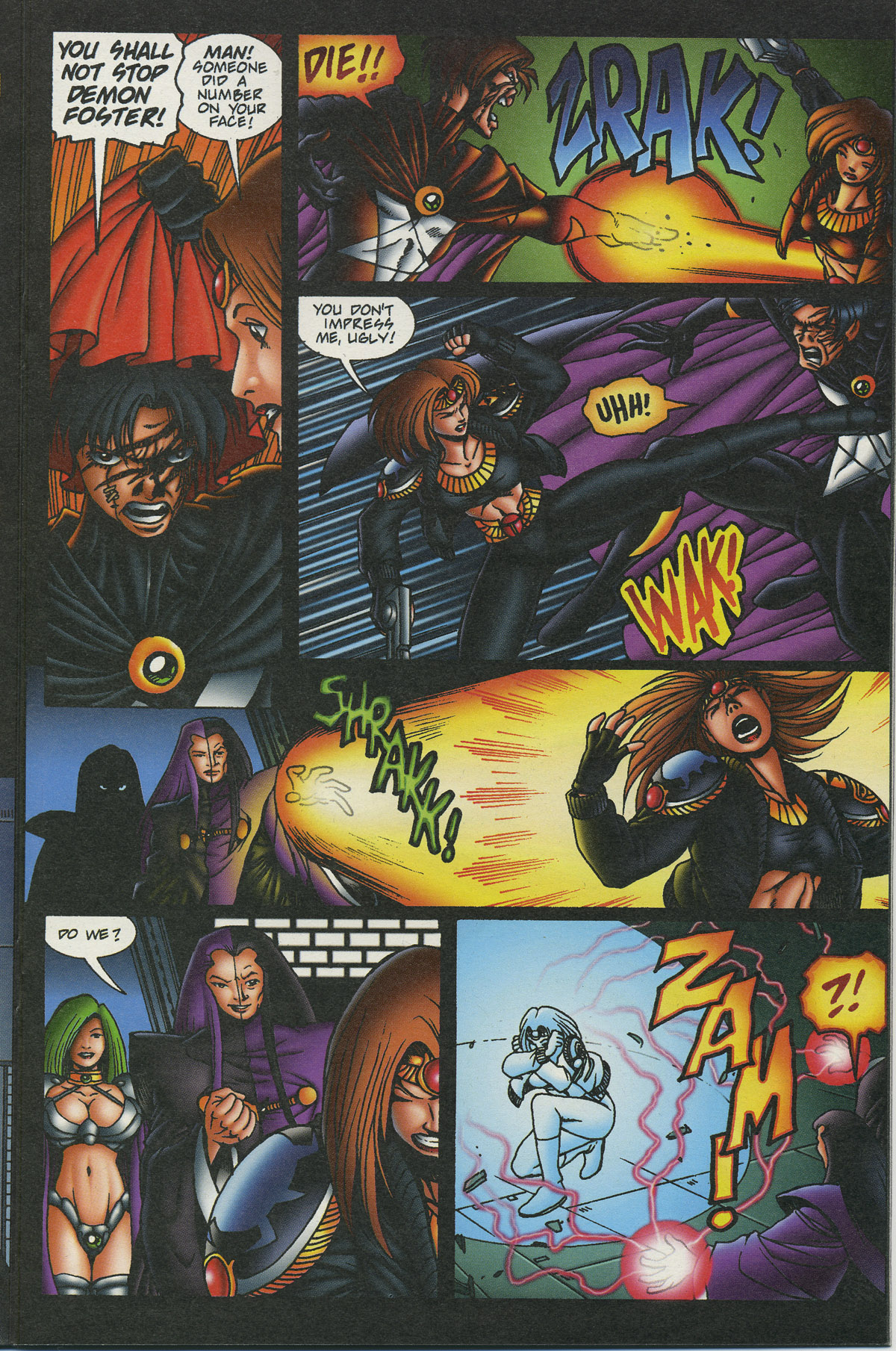 Read online Warrior Nun Areala: Rituals comic -  Issue #6 - 18