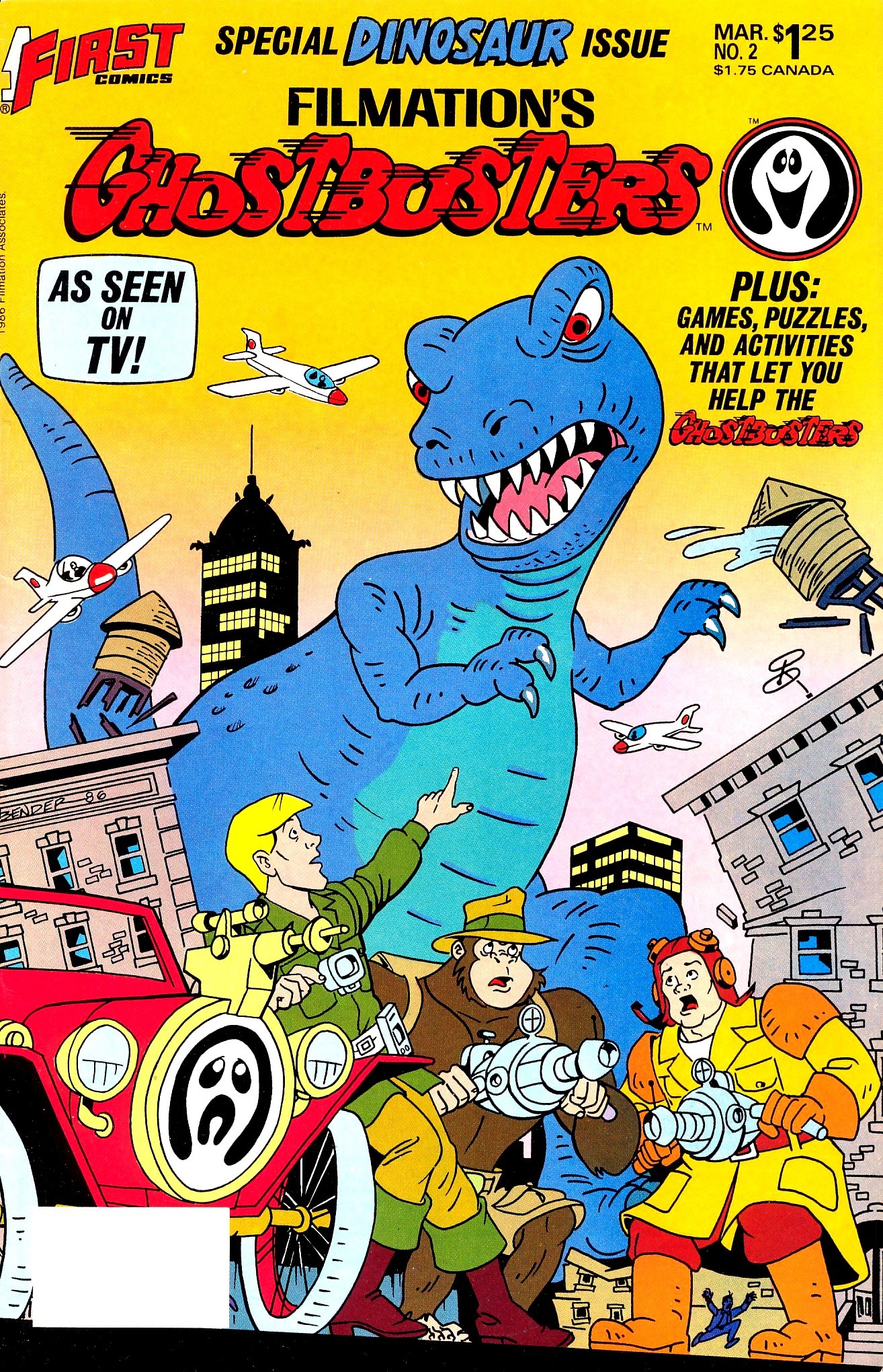 Read online Ghostbusters (1987) comic -  Issue #2 - 1