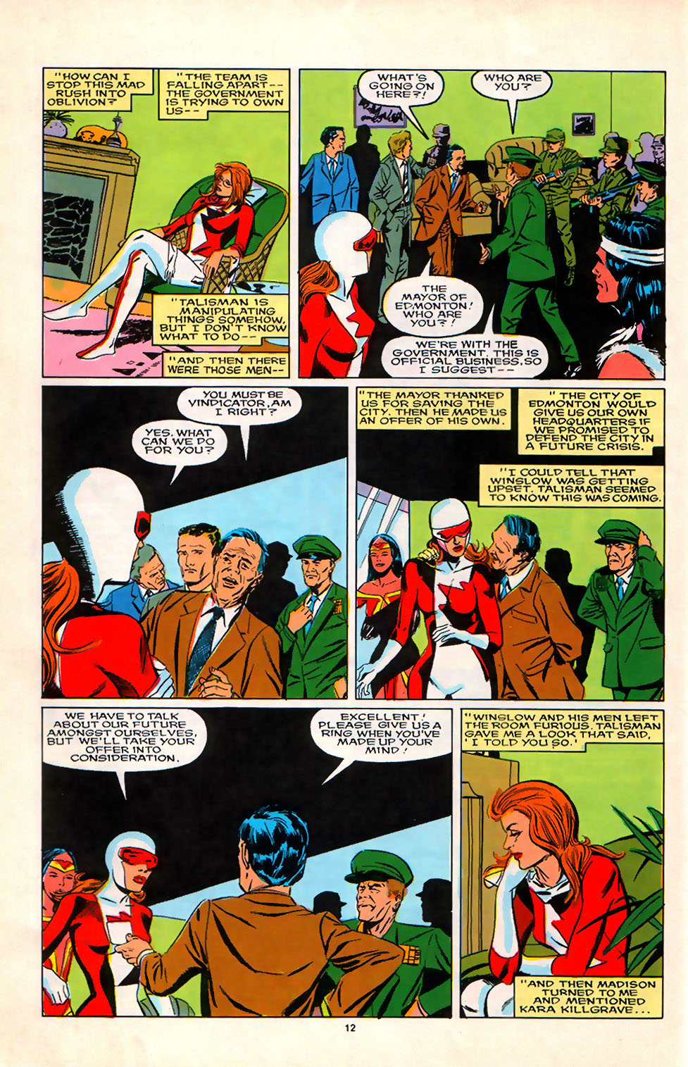Read online Alpha Flight (1983) comic -  Issue #71 - 14