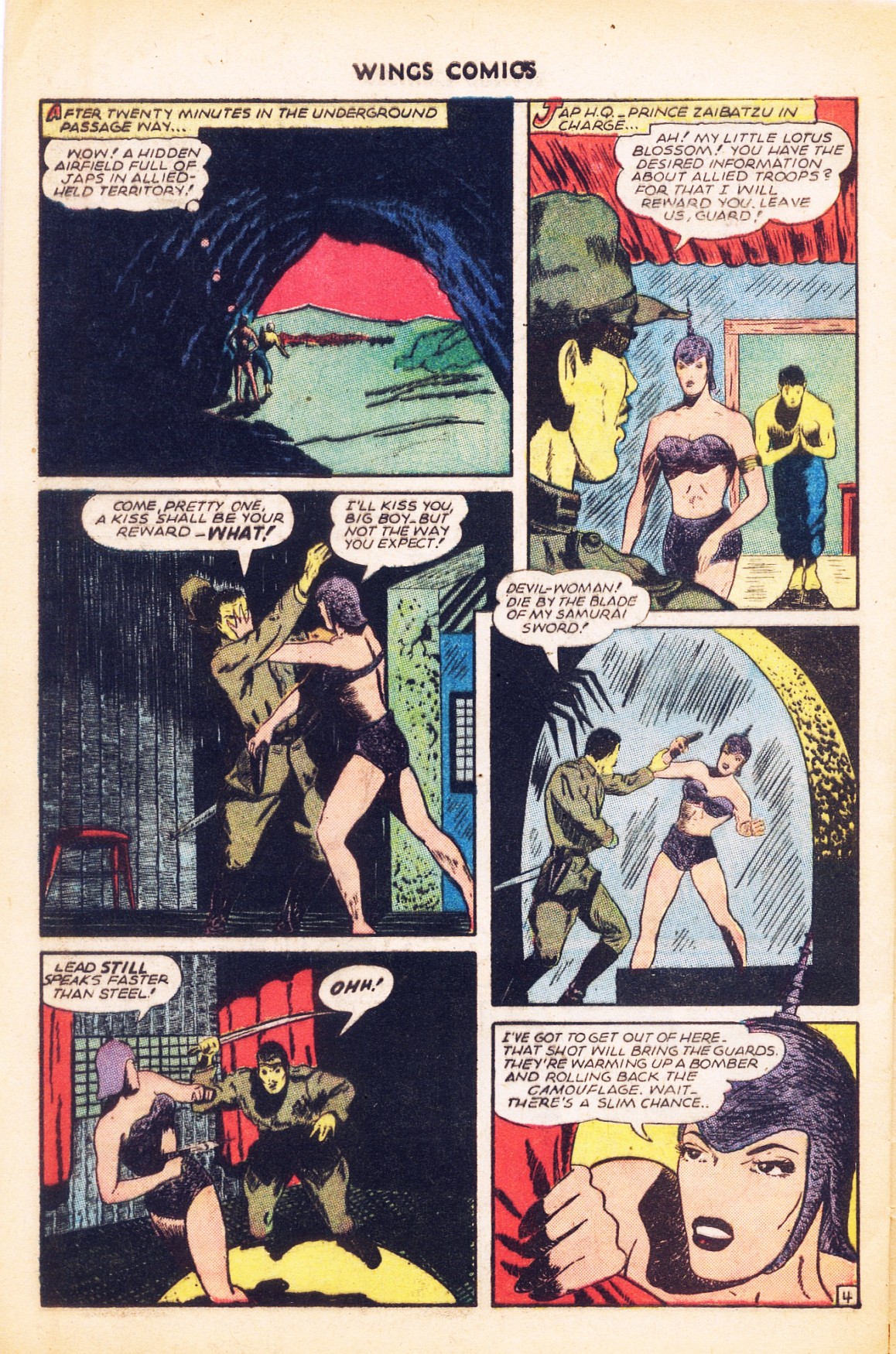 Read online Wings Comics comic -  Issue #62 - 28