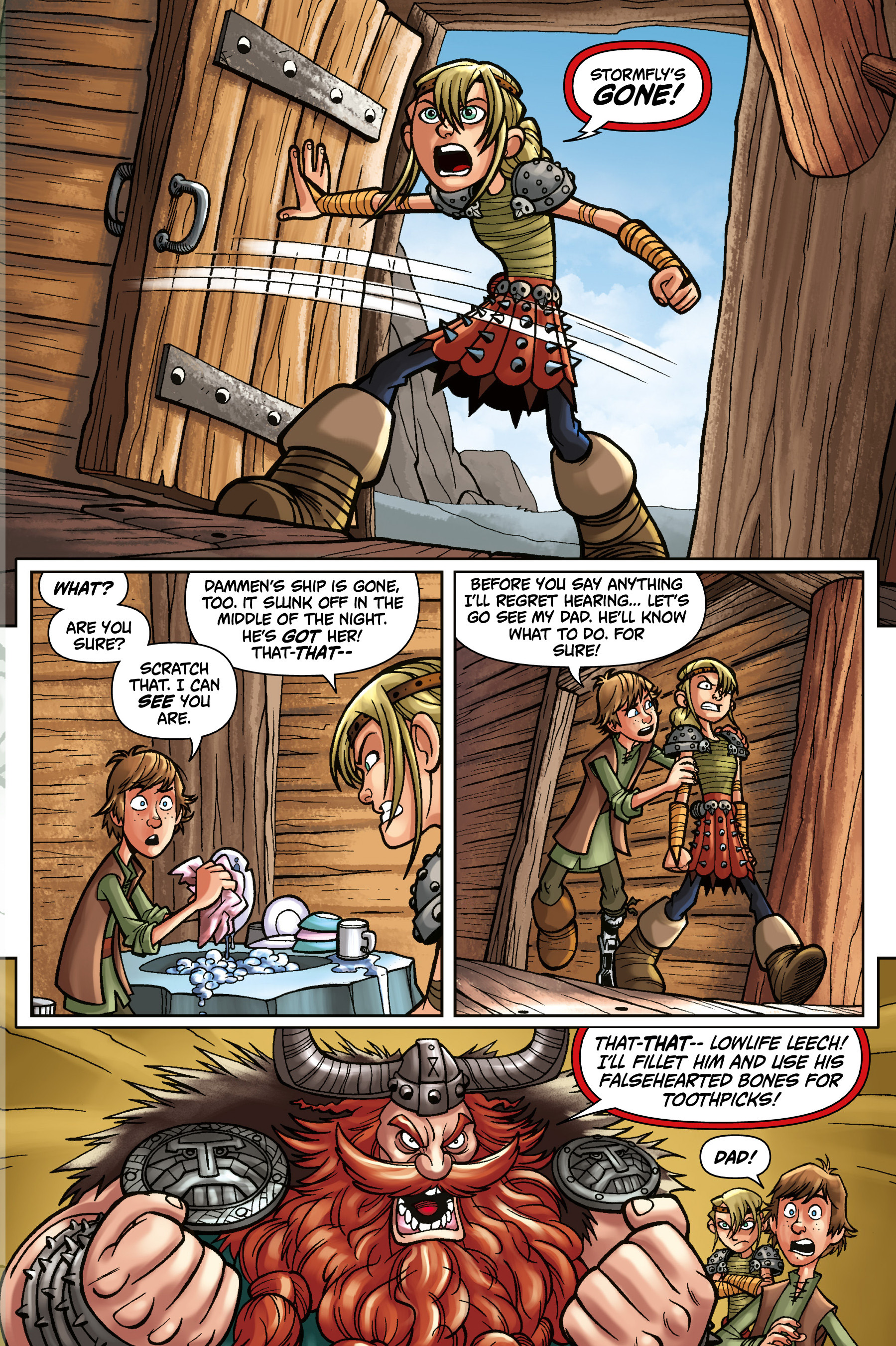 Read online DreamWorks Dragons: Riders of Berk comic - Issue #3