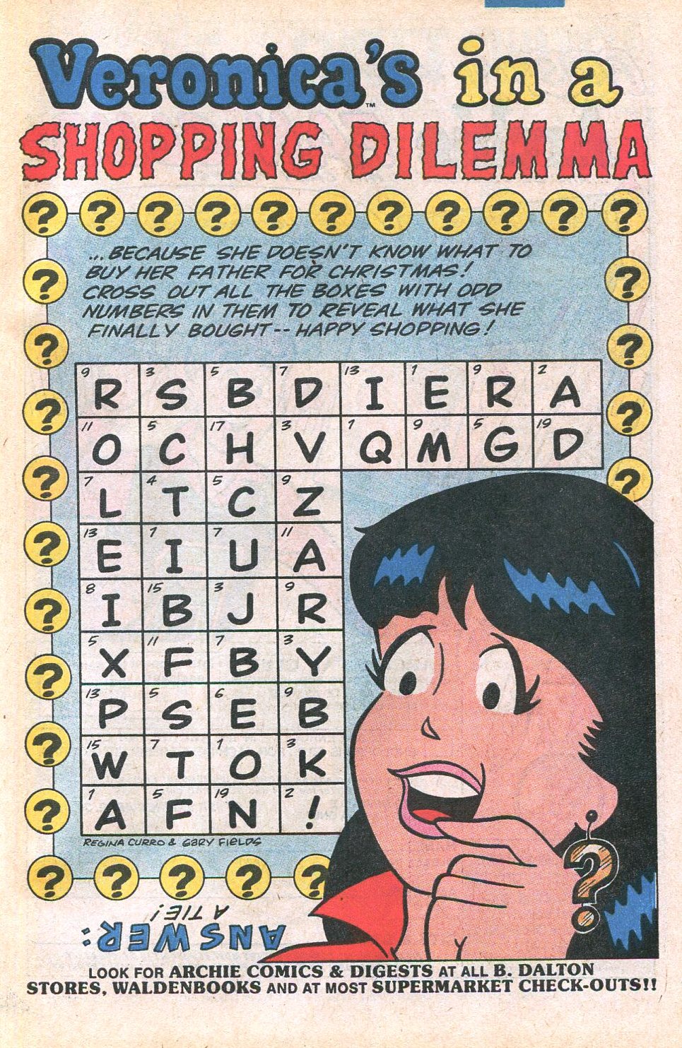 Read online Betty and Veronica (1987) comic -  Issue #27 - 27
