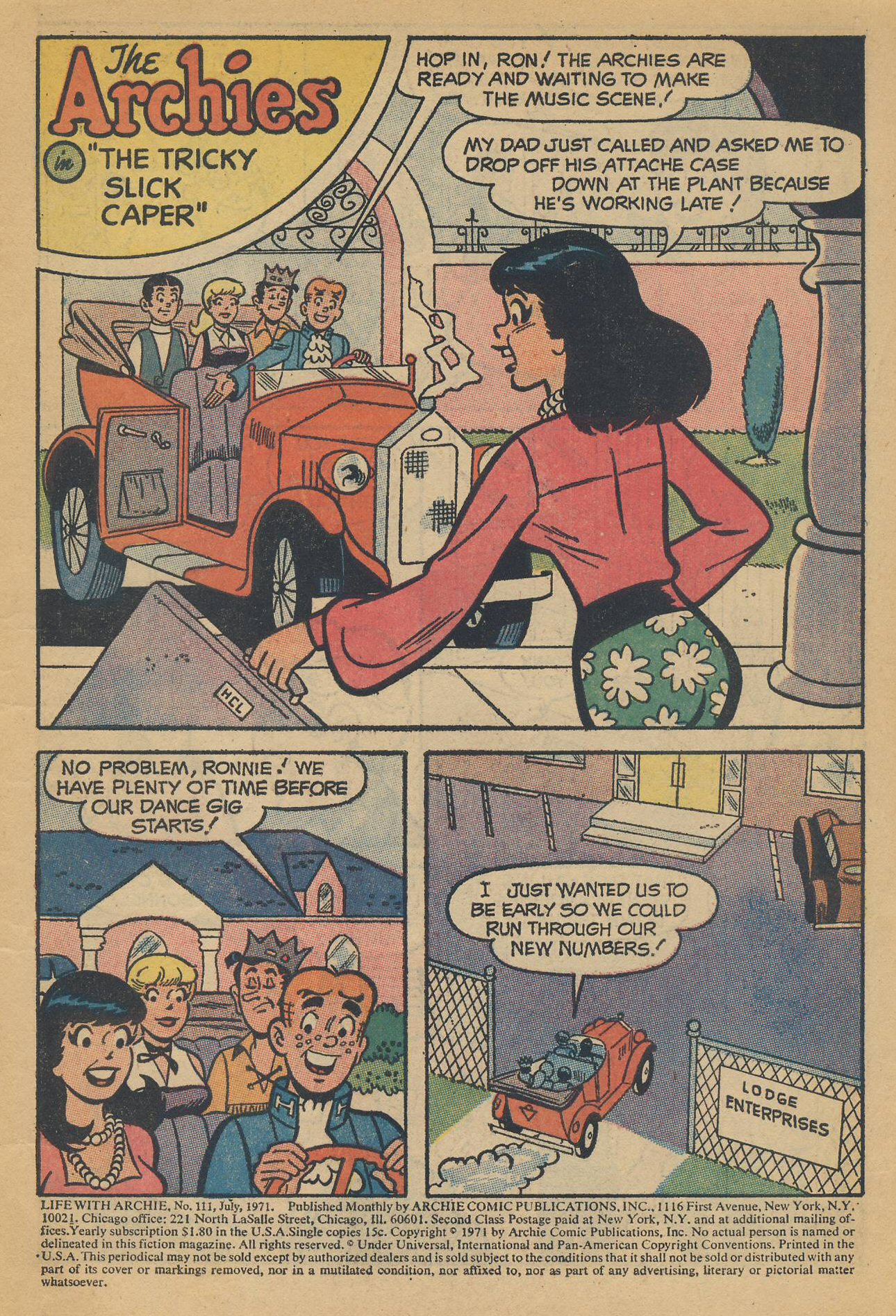 Read online Life With Archie (1958) comic -  Issue #111 - 3