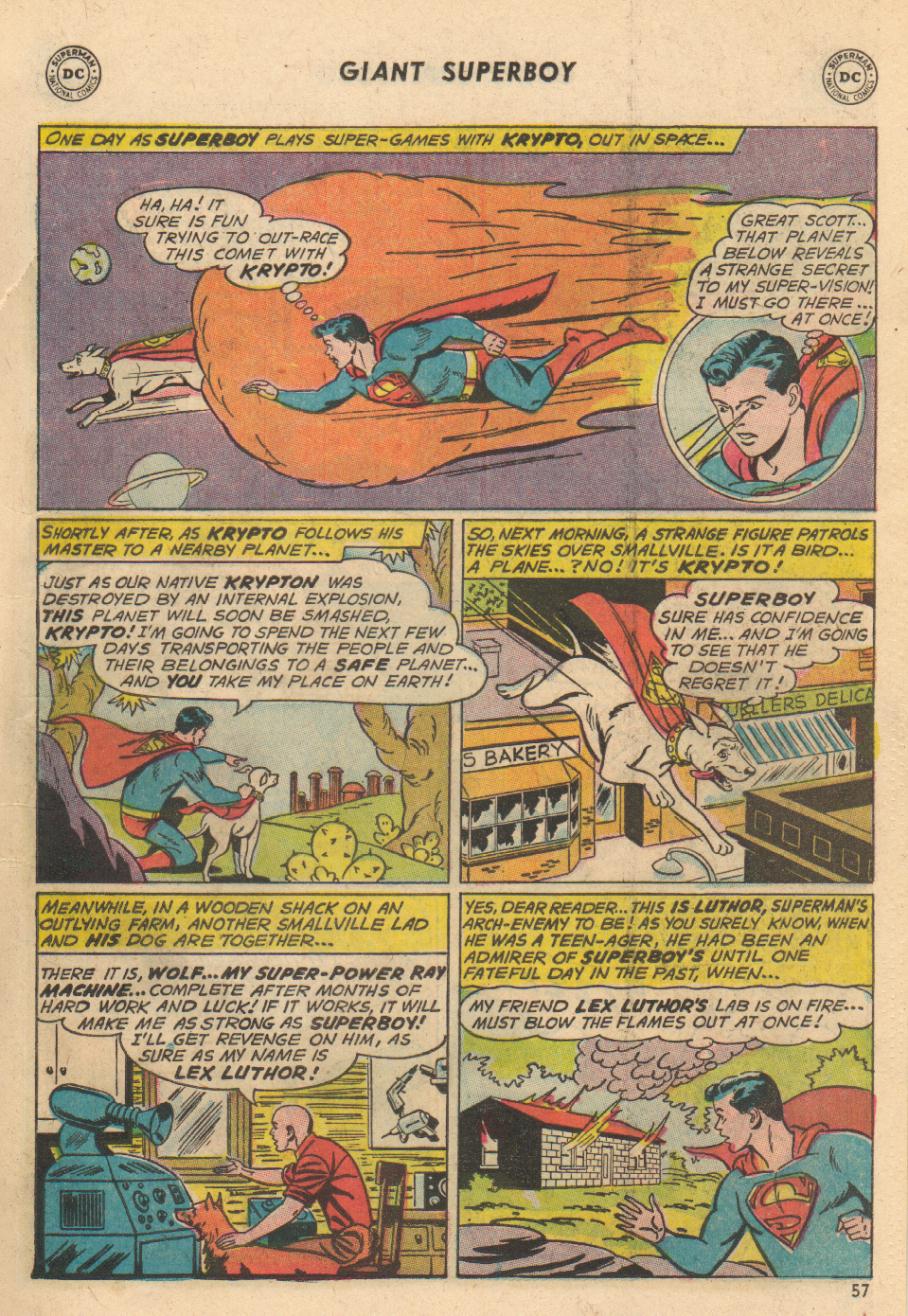 Read online Superboy (1949) comic -  Issue #138 - 55