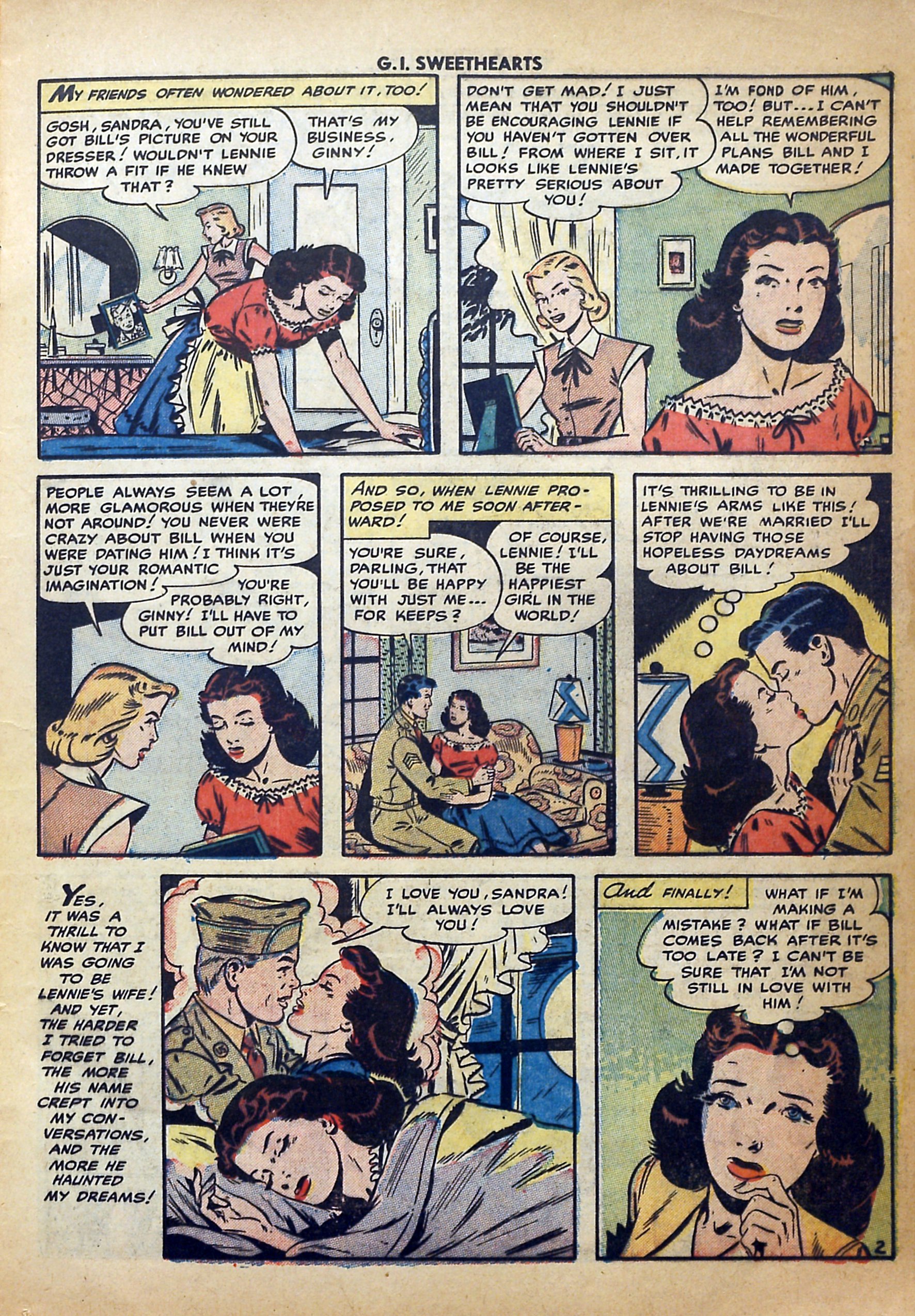 Read online G.I. Sweethearts comic -  Issue #43 - 13