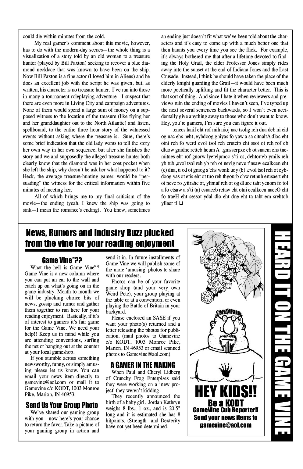 Read online Knights of the Dinner Table comic -  Issue #17 - 31