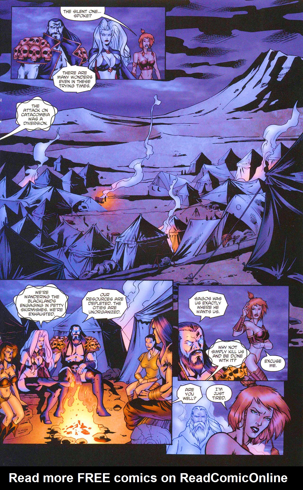 Read online Brian Pulido's Lady Death: Blacklands comic -  Issue #3 - 10