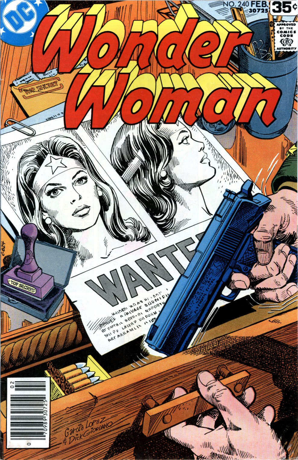 Read online Wonder Woman (1942) comic -  Issue #240 - 1