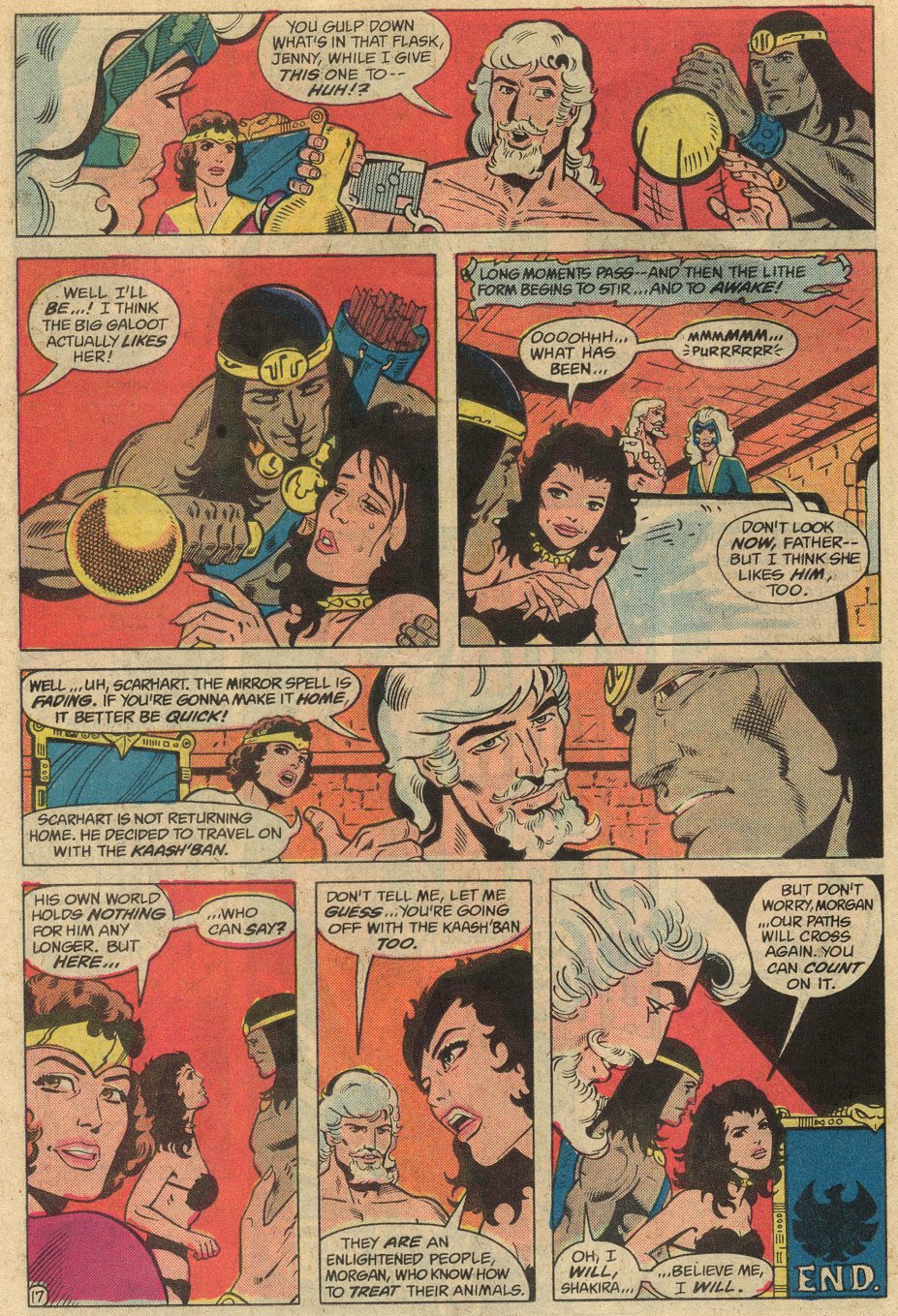 Read online Warlord (1976) comic -  Issue #73 - 17