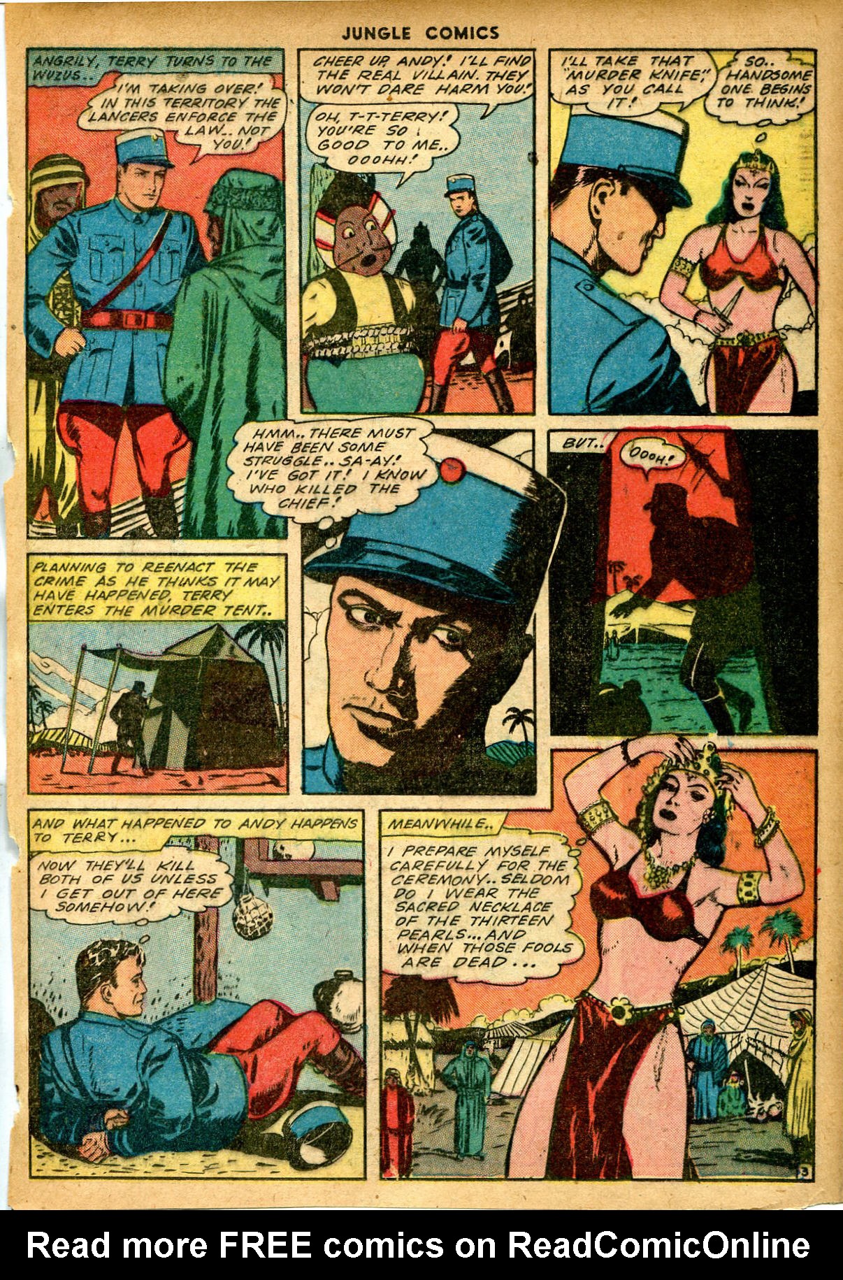 Read online Jungle Comics comic -  Issue #52 - 31