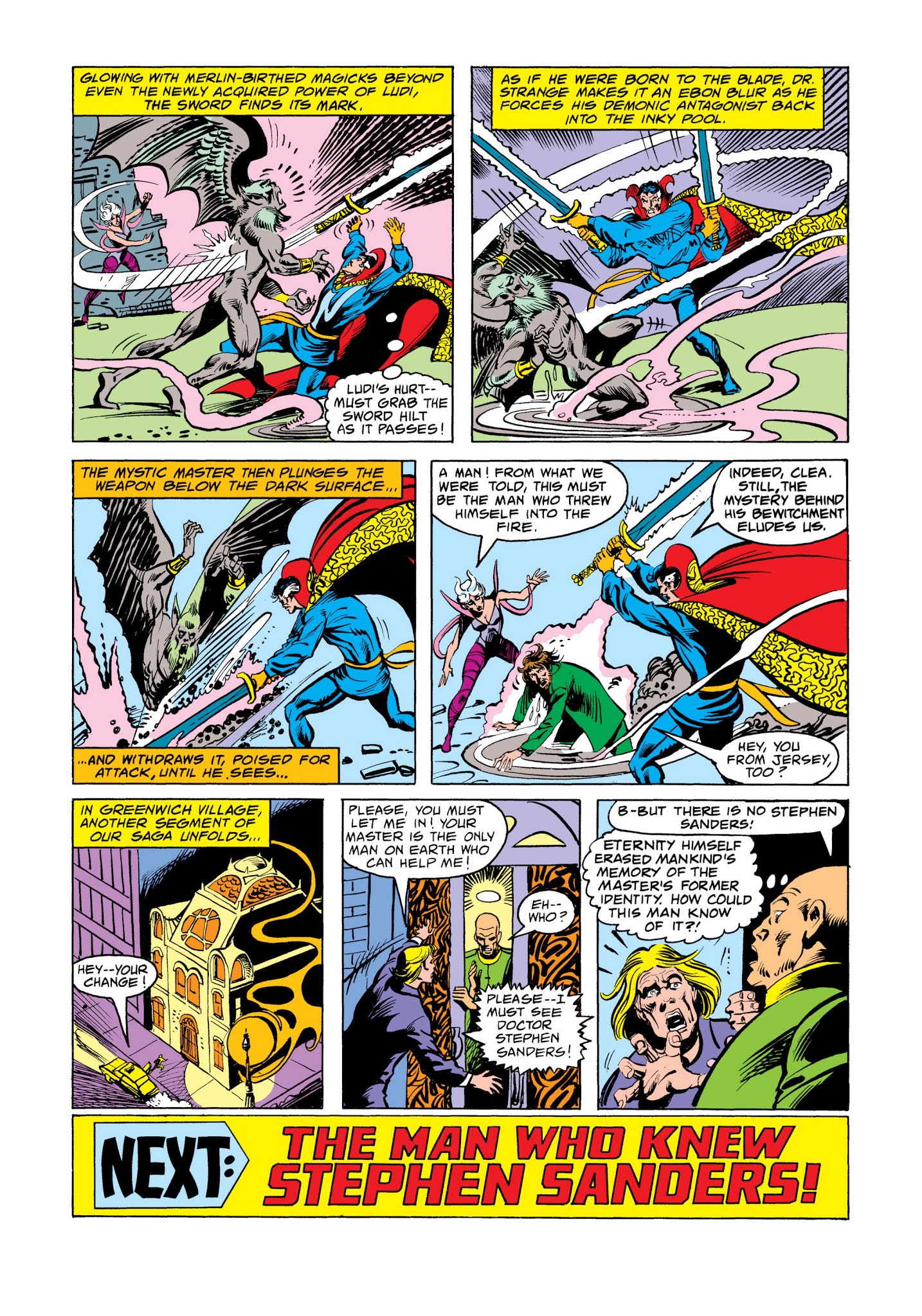 Read online Marvel Masterworks: Doctor Strange comic -  Issue # TPB 7 (Part 3) - 37