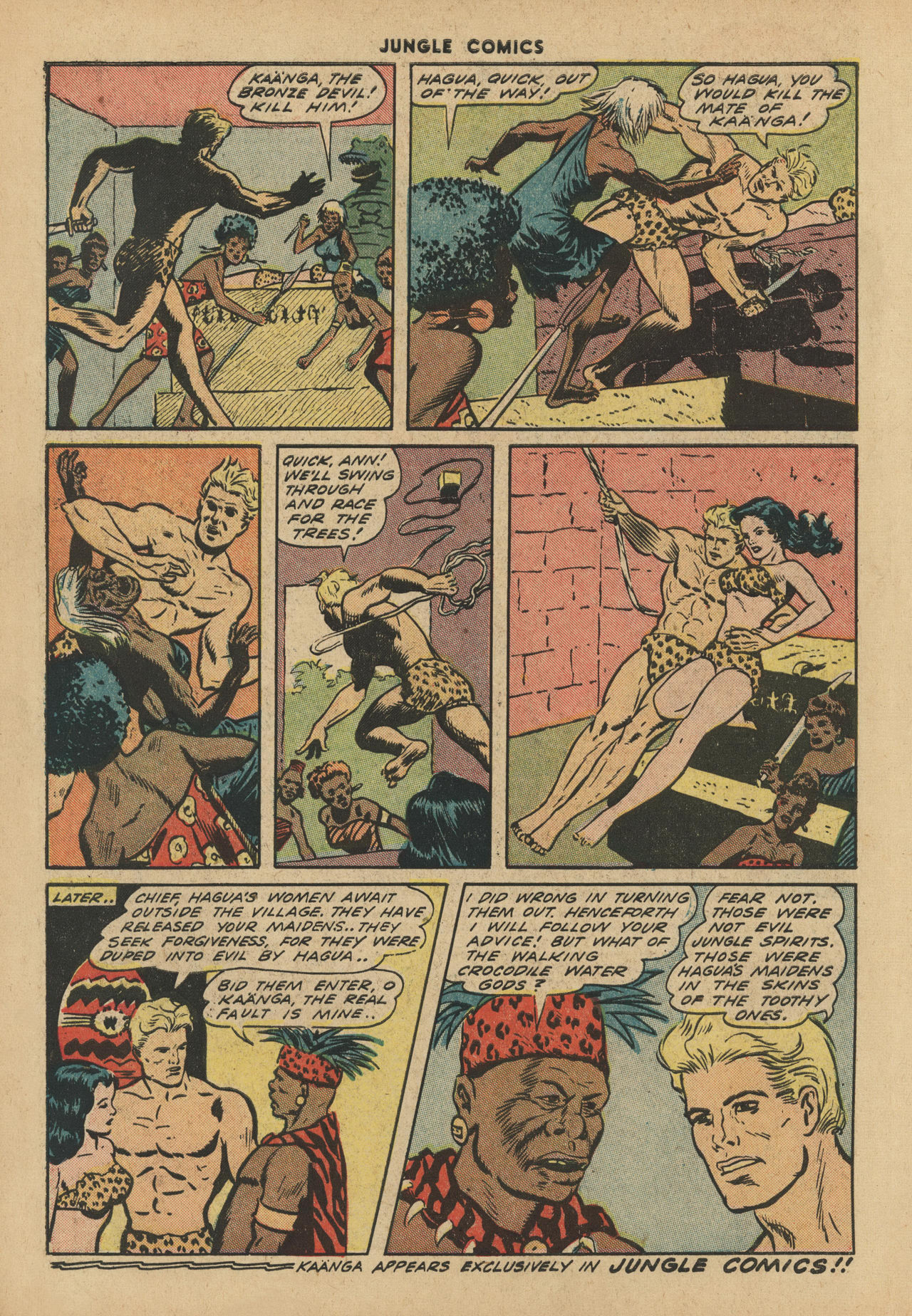 Read online Jungle Comics comic -  Issue #54 - 14