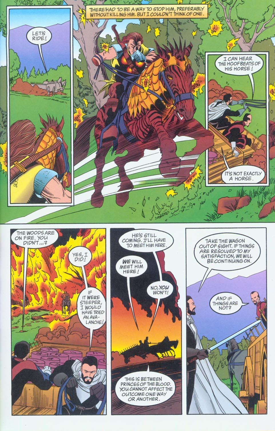 Read online Roger Zelazny's Amber: The Guns of Avalon comic -  Issue #3 - 23