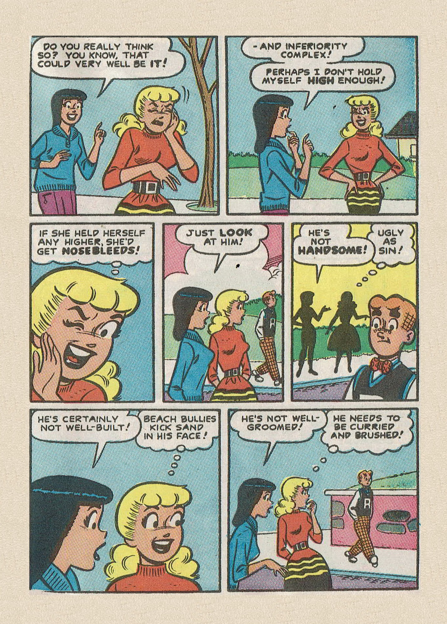 Read online Betty and Veronica Digest Magazine comic -  Issue #43 - 127
